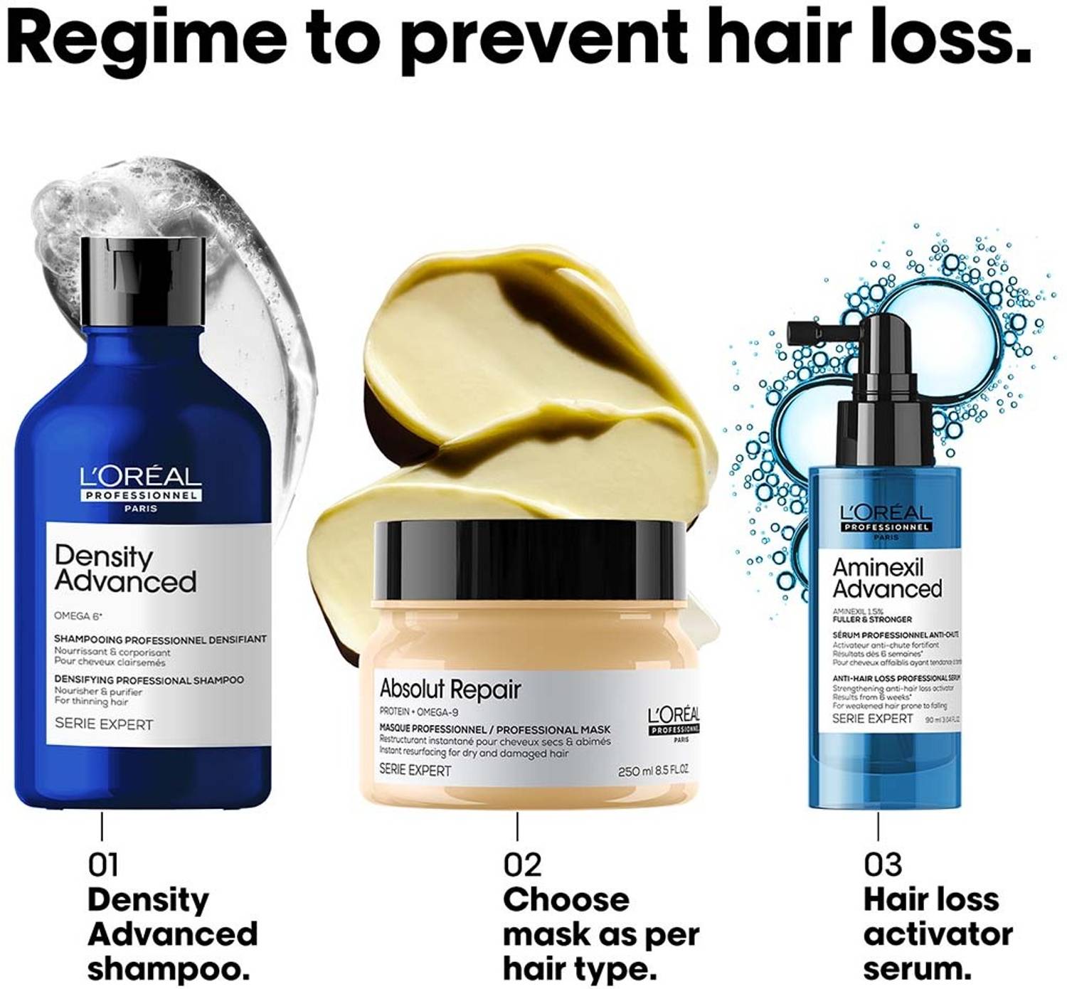 L'Oréal Density Advanced Shampoo For Thinning Hair - Image 5