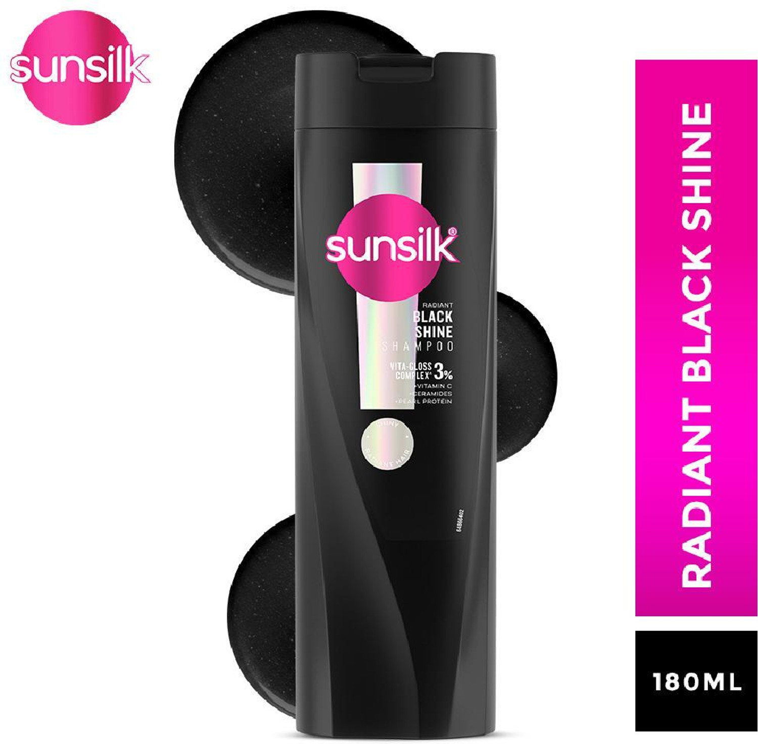 Image of SUNSILK Radiant Black Shine Shampoo