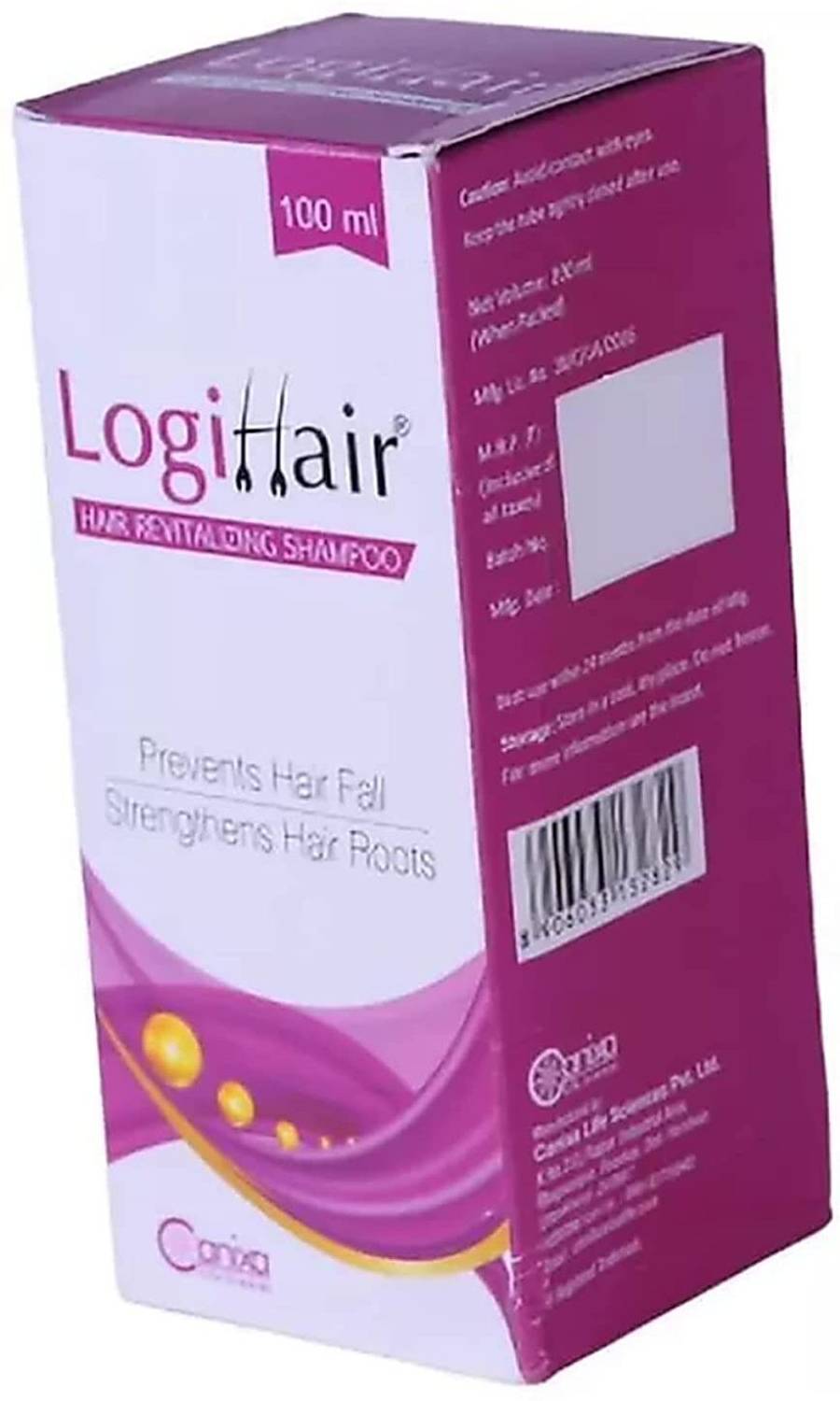 Canixa Logihair Shampoo Prevents Hair Fall and Strengthens Hair Roots