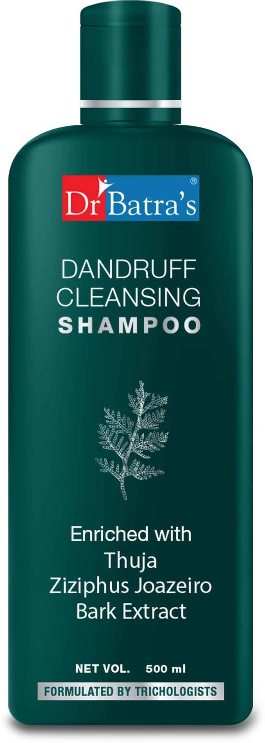 Dr Batra's Dandruff Cleansing Shampoo –Doctor Formulated, Soothes Itchy Scalp for All