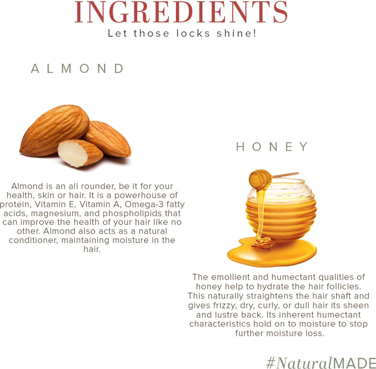 Image of KHADI NATURAL Honey & Almond Hair Cleanser Shampoo