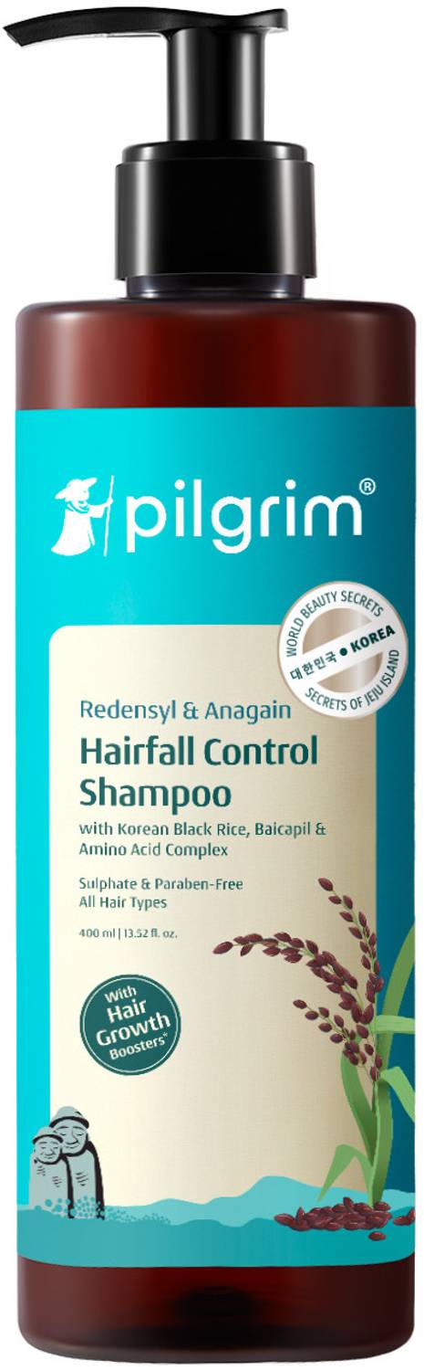 Pilgrim Redensyl & Anagain Hairfall Control Shampoo 200 ml - Image 1