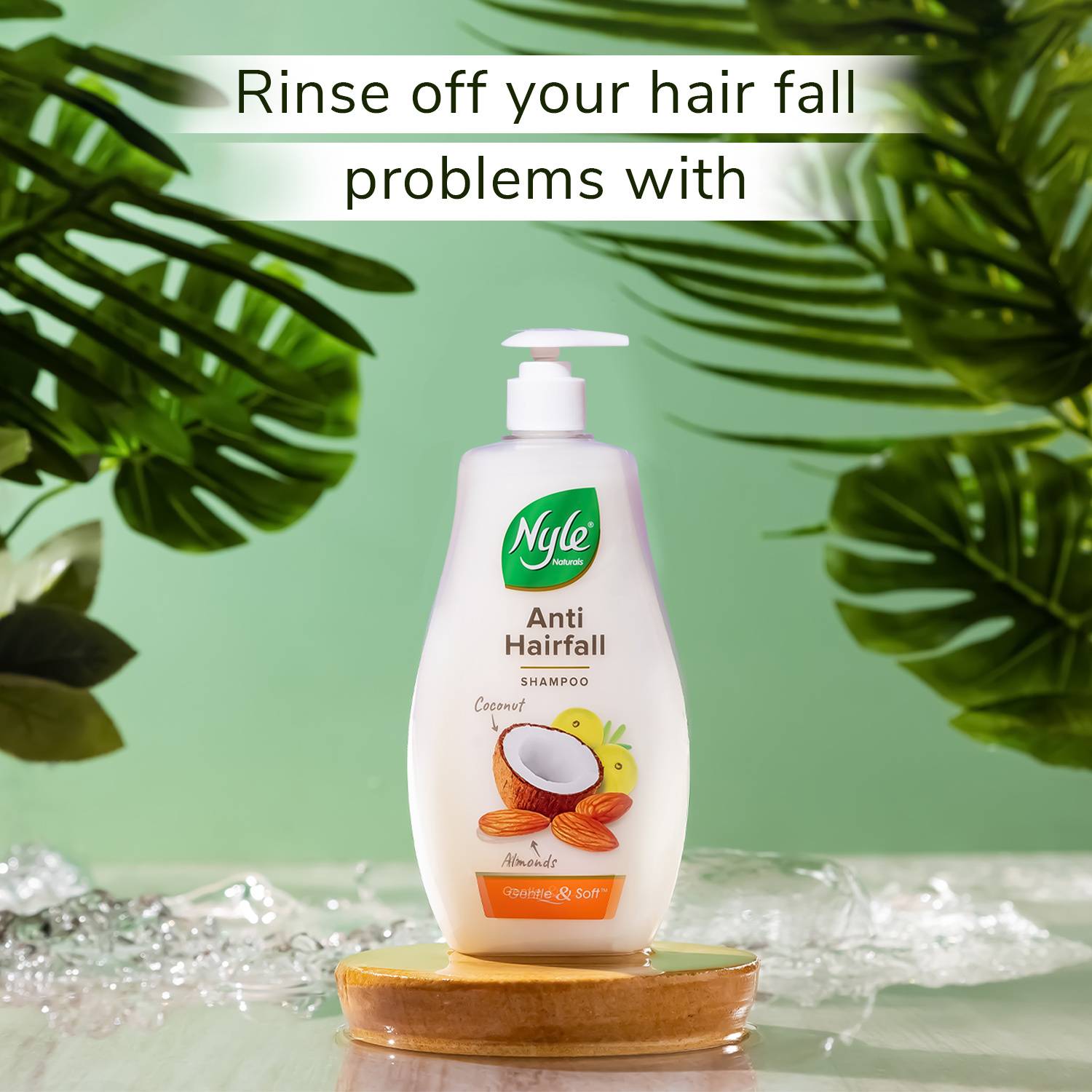 Nyle AntiHairfall Shampoo 400ml - Image 2