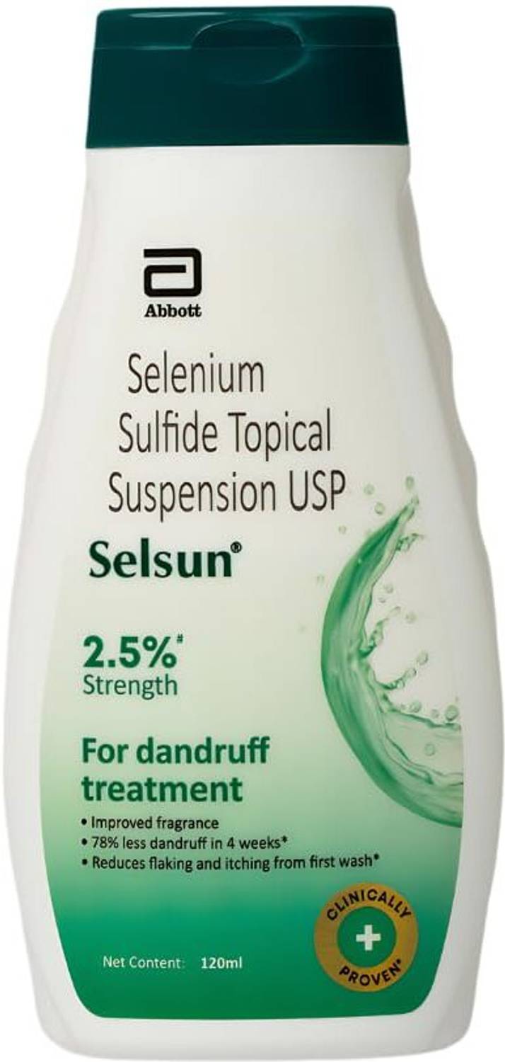 Selsun Suspension Anti Dandruff Shampoo 120 ml - Image 1