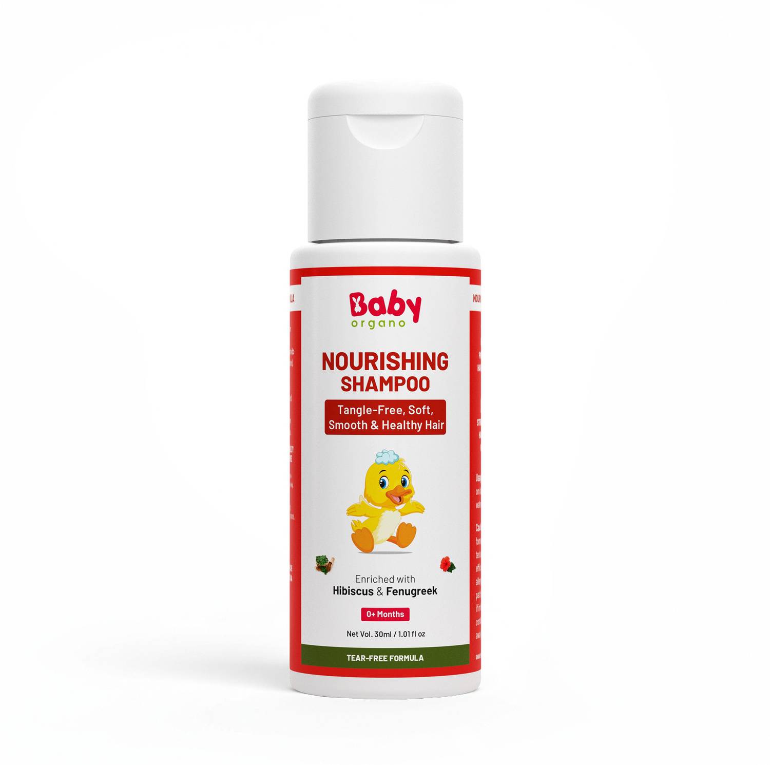 BabyOrgano Ayurvedic Bhringraj, Lemon Tear Free Baby Shampoo 30ml