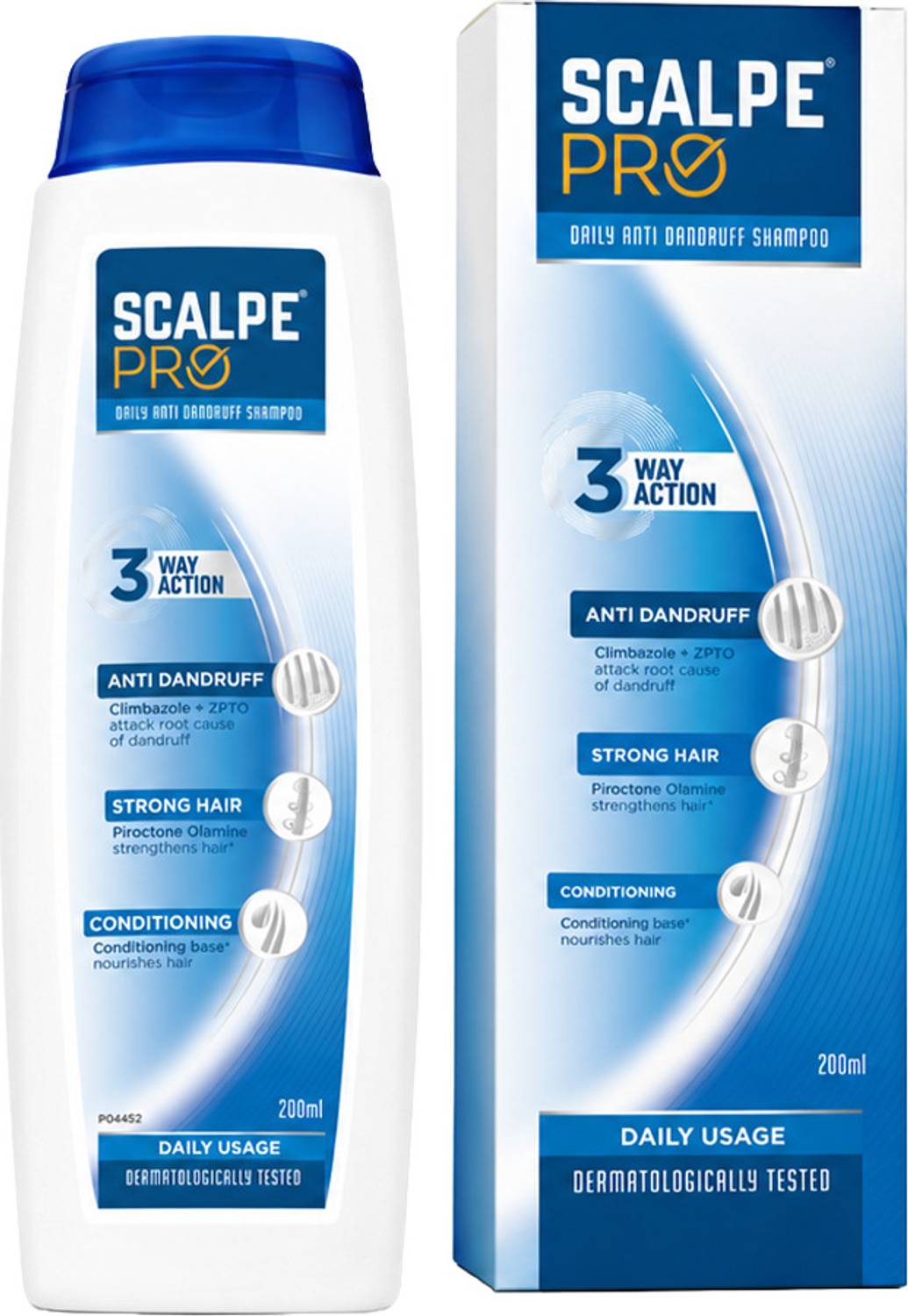 Scalpe Pro Anti Dandruff Shampoo 200 ml - Image 1