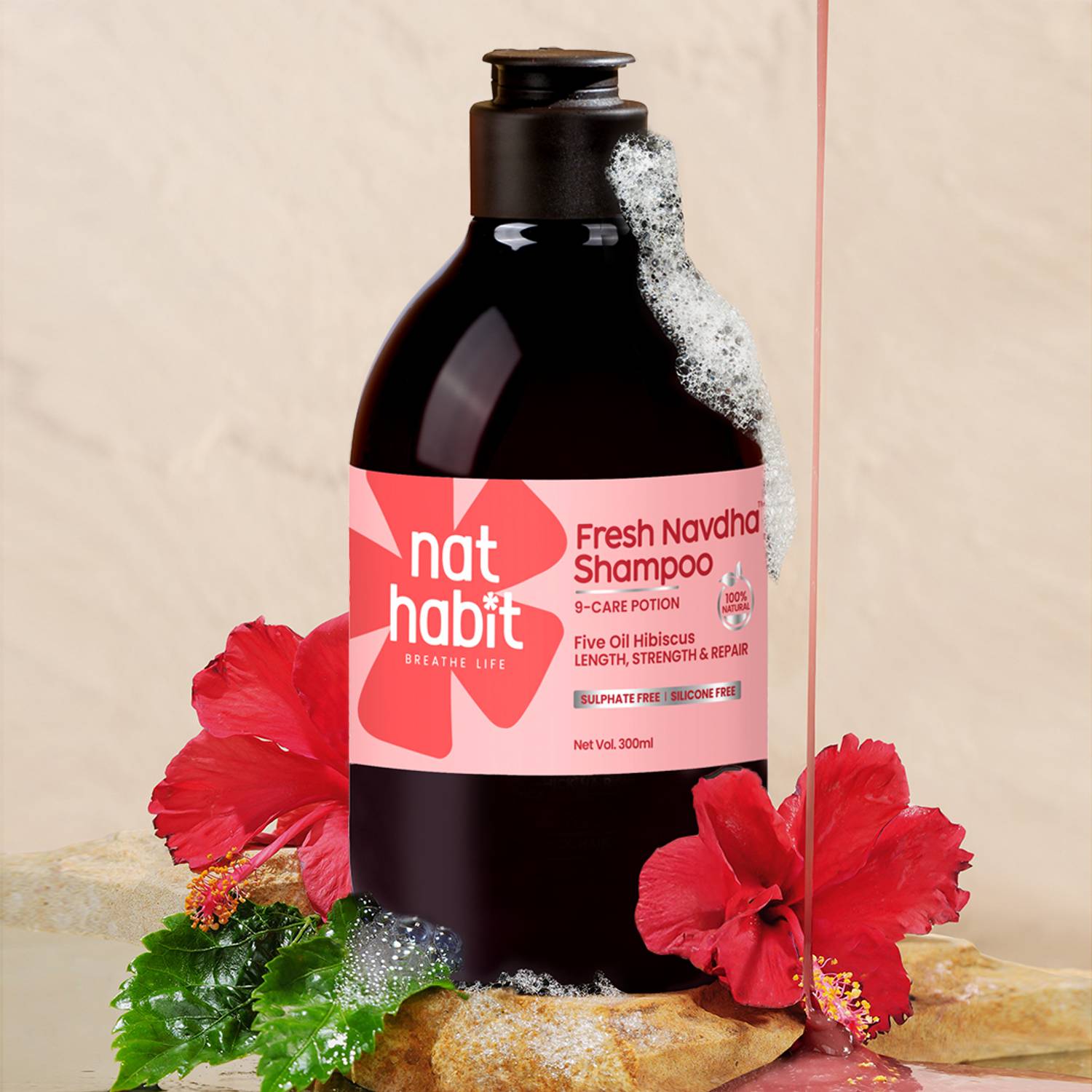 Nat Habit Hibiscus Shampoo 250 ml