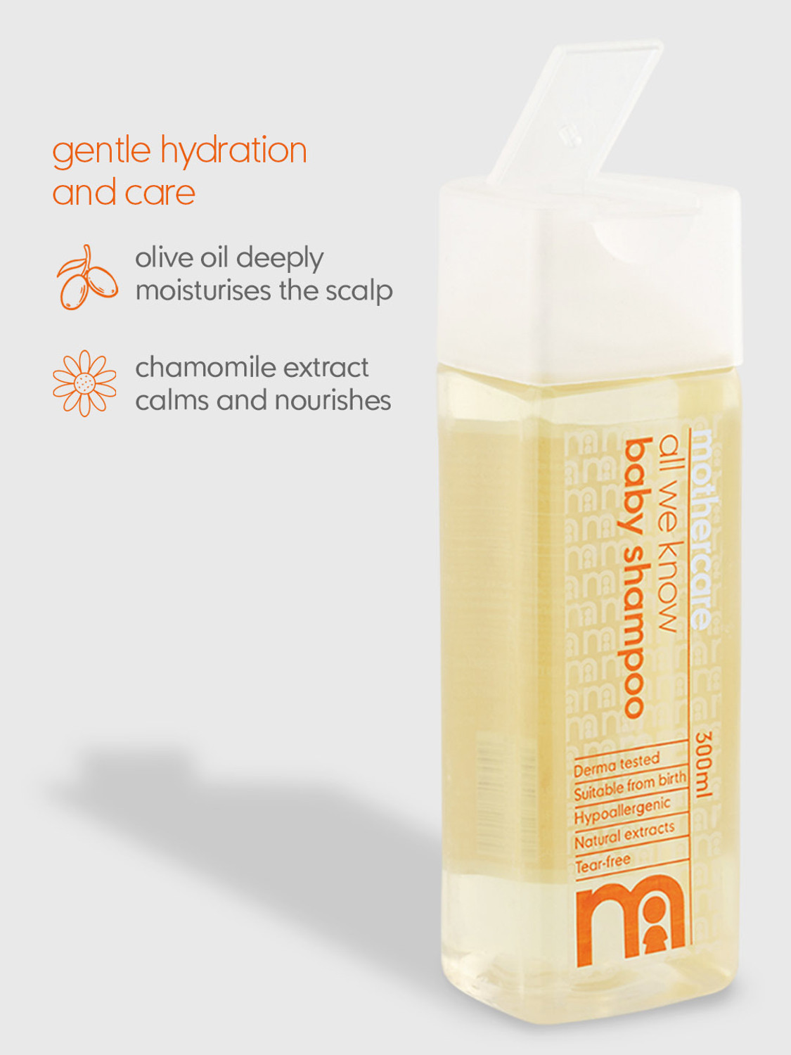 Image of Mothercare all we know baby shampoo (300 ml)