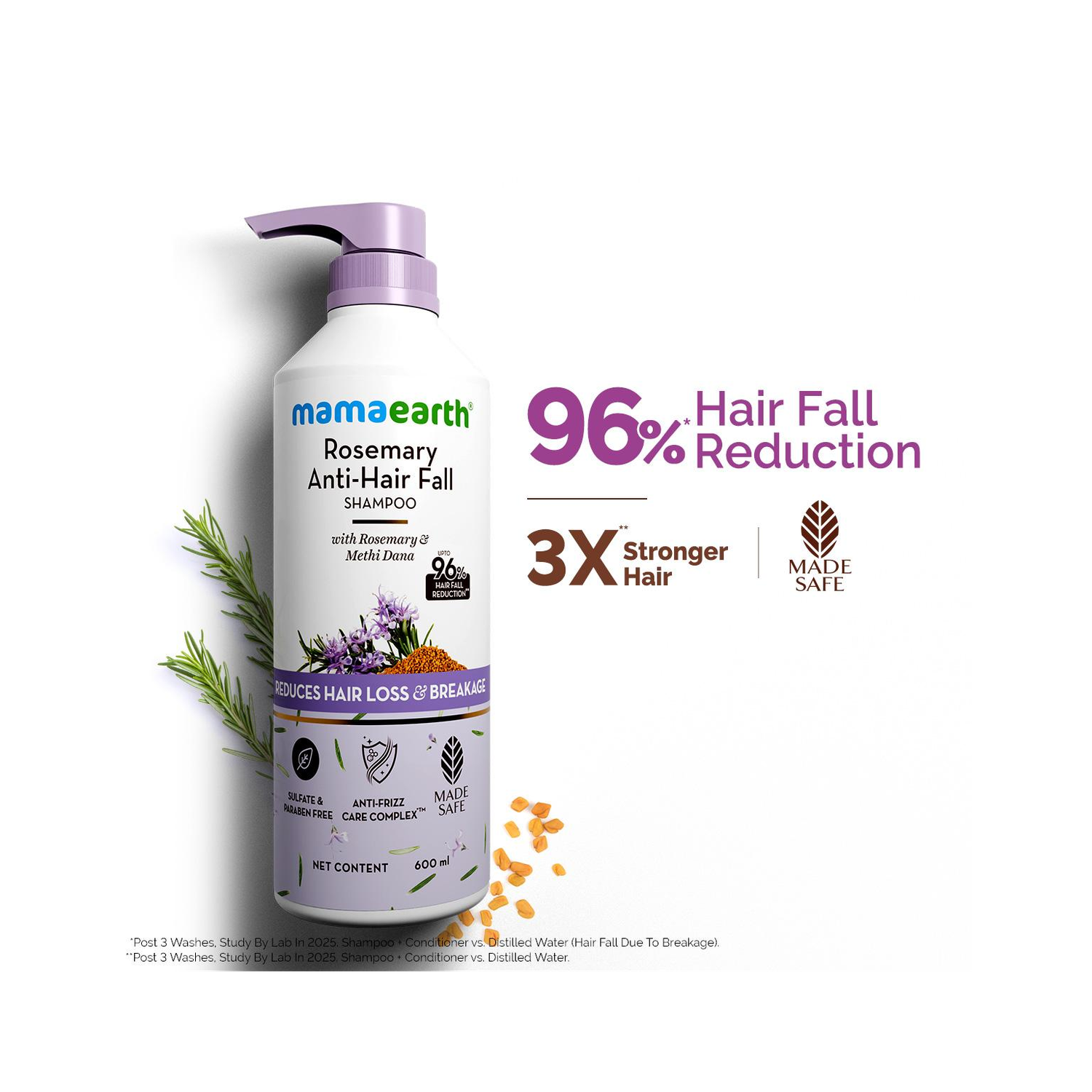 Mamaearth Anti-Hair Fall Shampoo 250ml