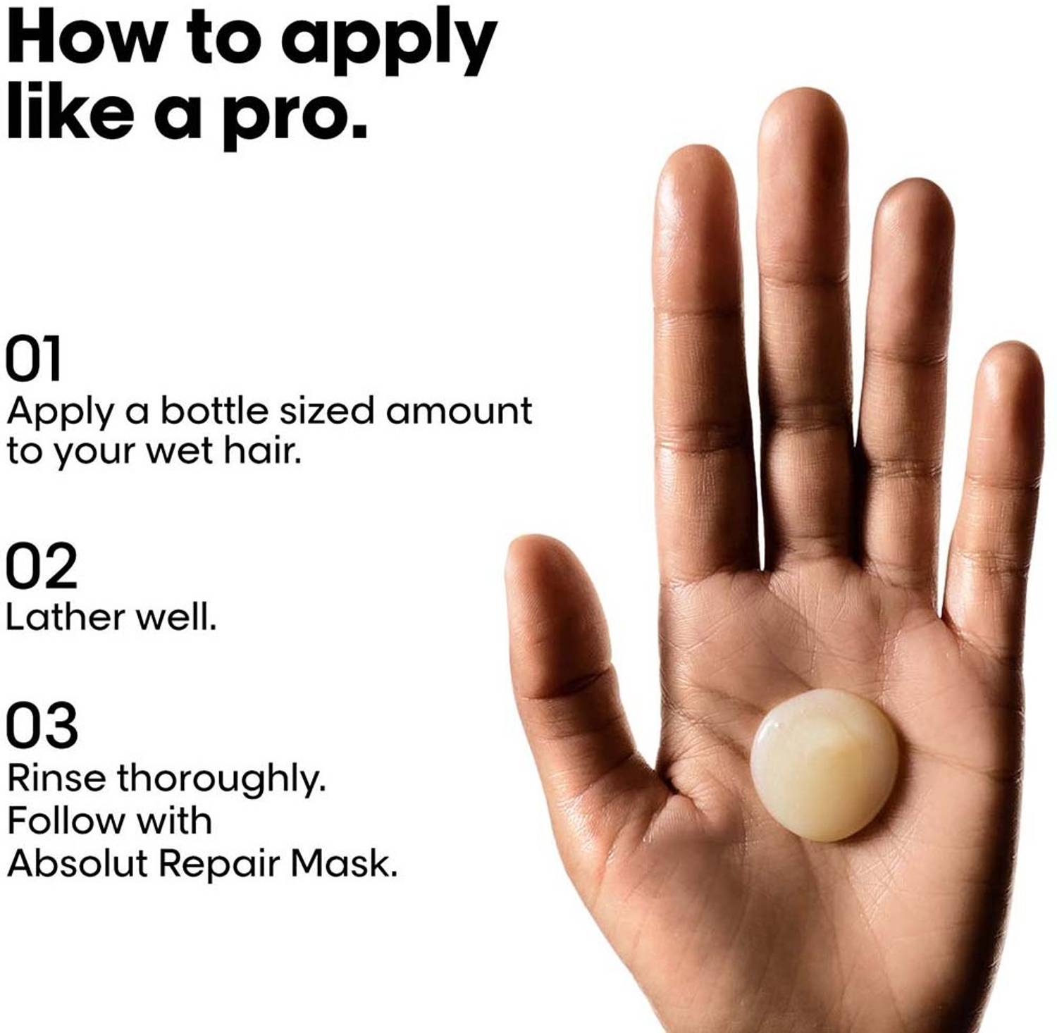 L'Oréal Professionnel Repair Shampoo for Dry & Damaged Hair 300ml - Image 4