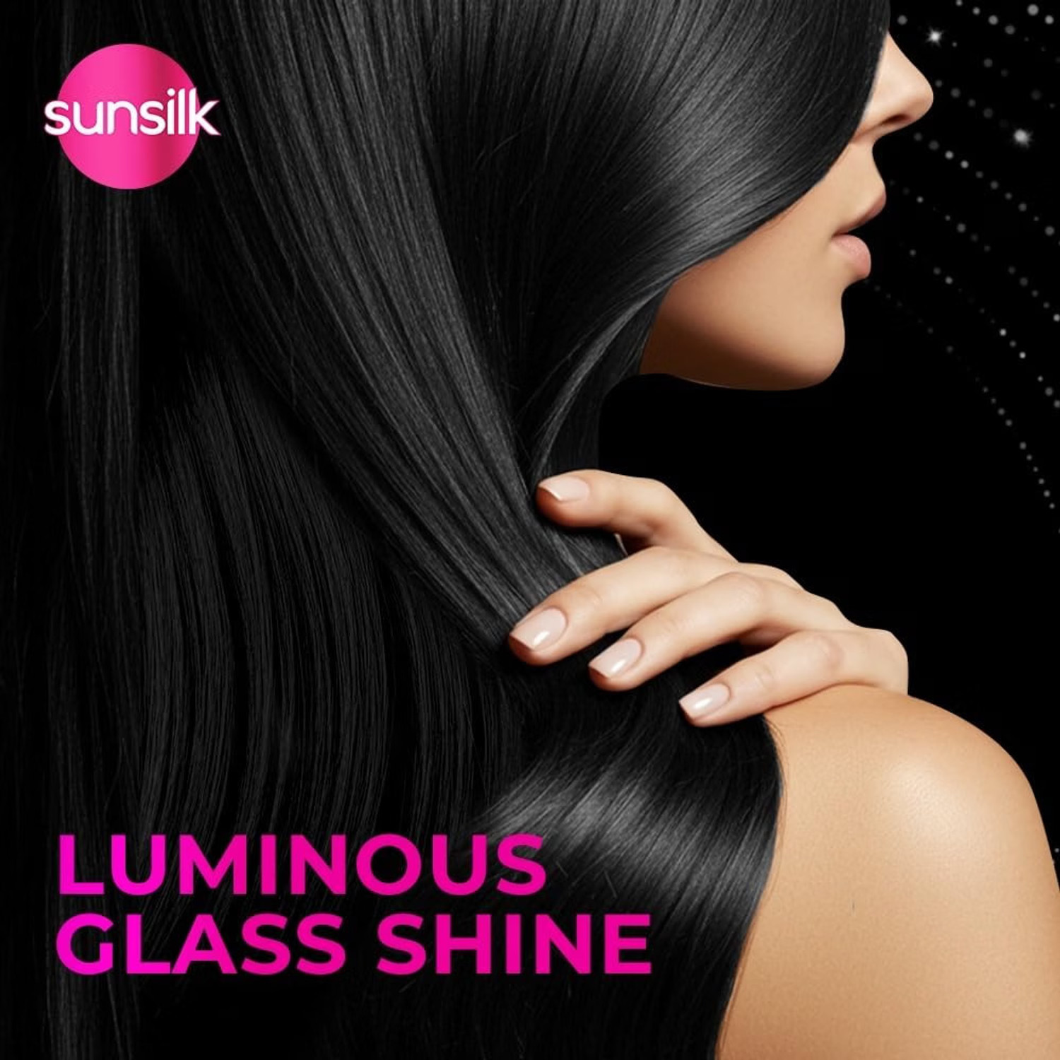 Image of SUNSILK Radiant Glass Shine With Black Shine