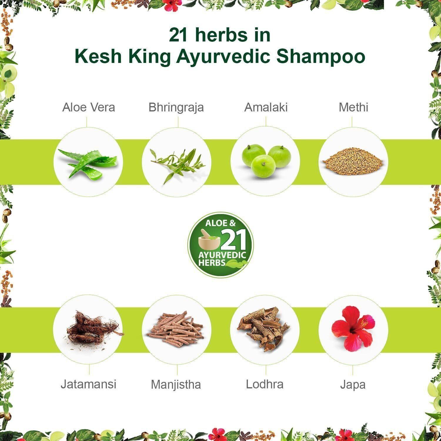 Image of Kesh King Ayurvedic Expert| reduce Anti- Hair Fall |Aloe with 21 Ayurvedic Herbs