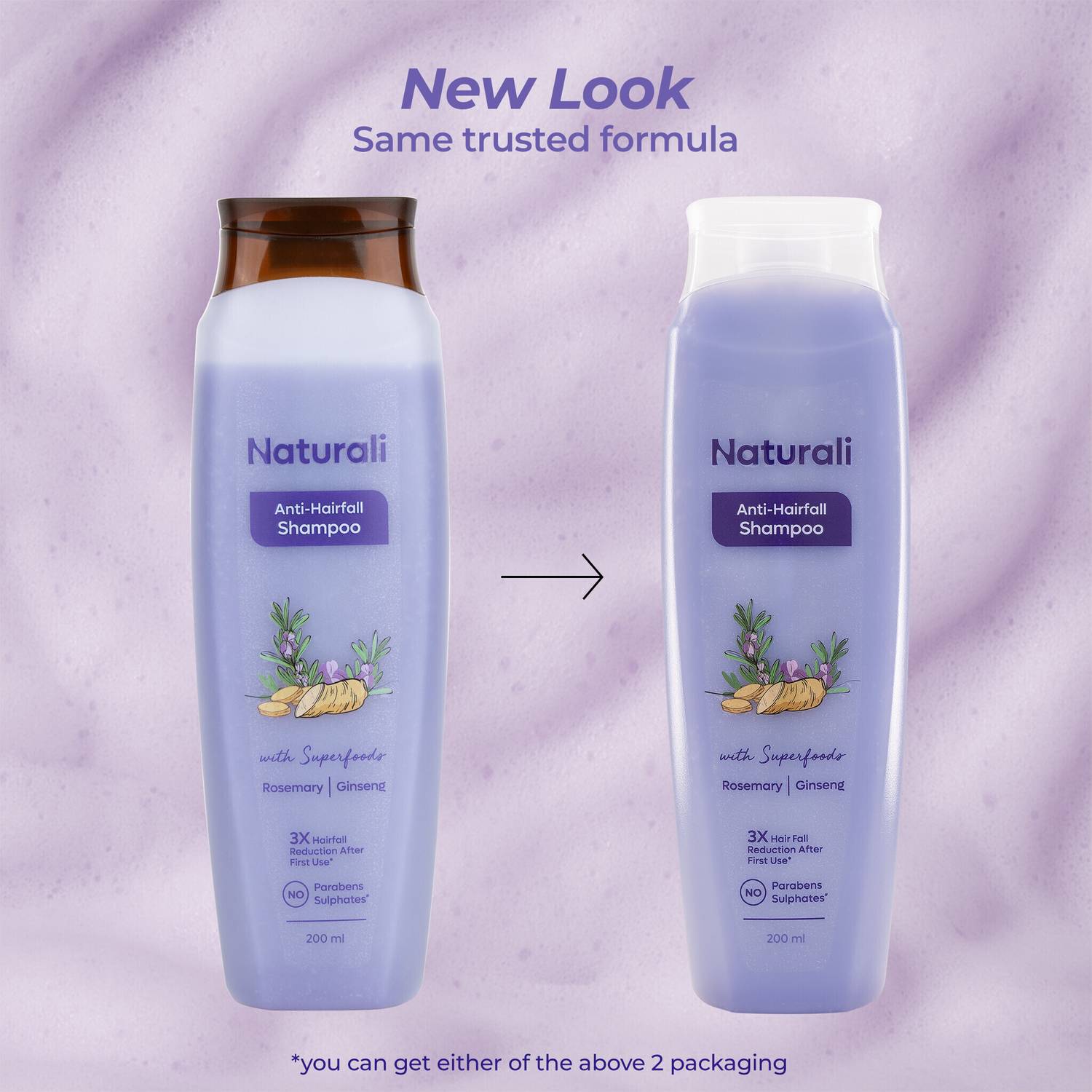 Naturali Anti Hairfall Shampoo 3x Control - Image 2