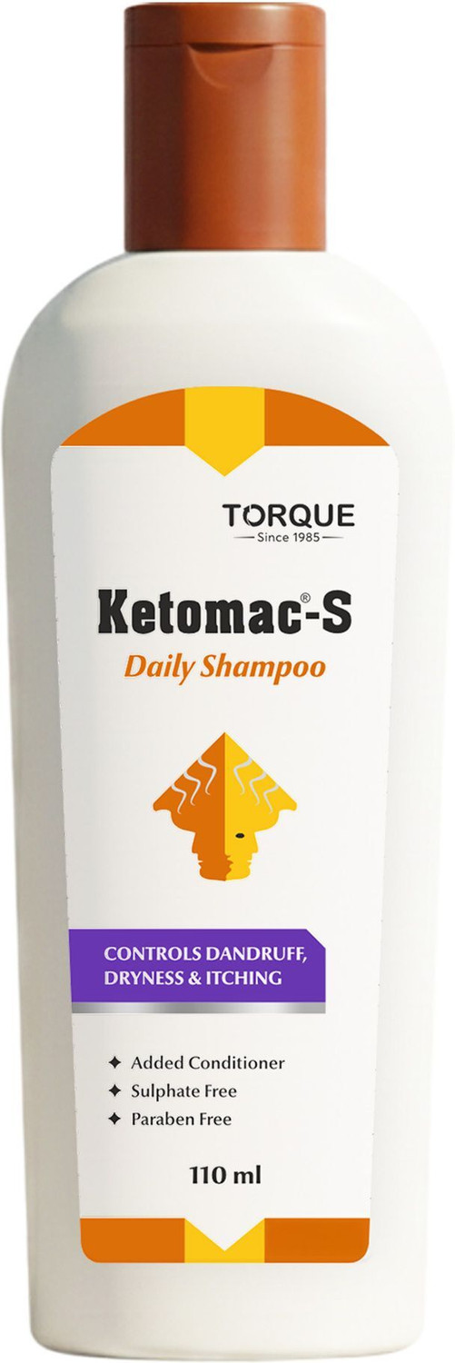 Image of Ketomac S Anti-Dandruff Shampoo-Sulphate & Paraben Free, Selenium Sulfide, Flake Control