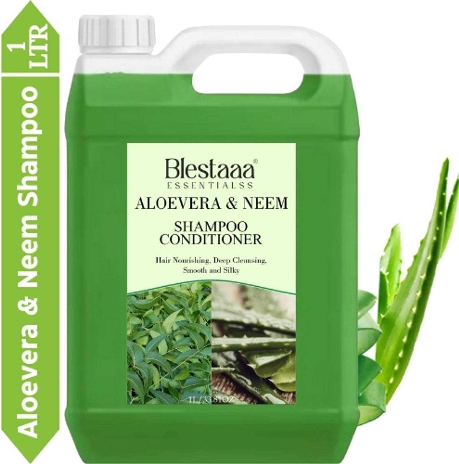 blestaaa essentialss Herbal Aloevera Shampoo For Healthy & Shiny