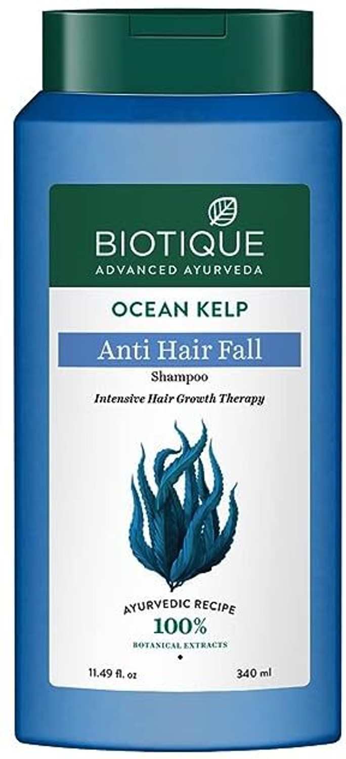 Image of BIOTIQUE OCEAN KELP ANTI HAIR FALL SHAMPOO 340 ML X (1 SET)