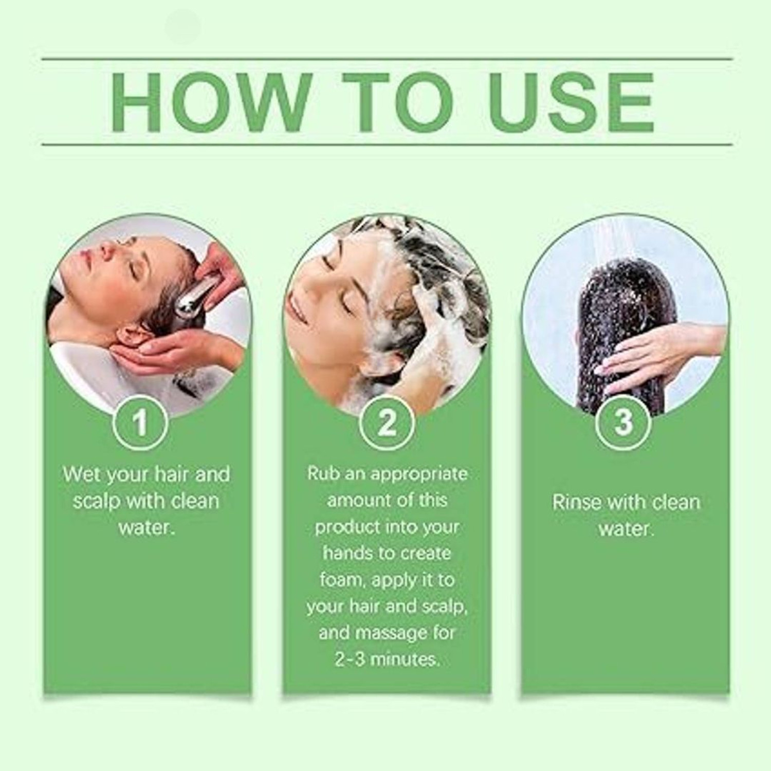 Image of Radgettim Organic Rosemary Hair Growth Shampoo Natural Thickening Strengthening Formula