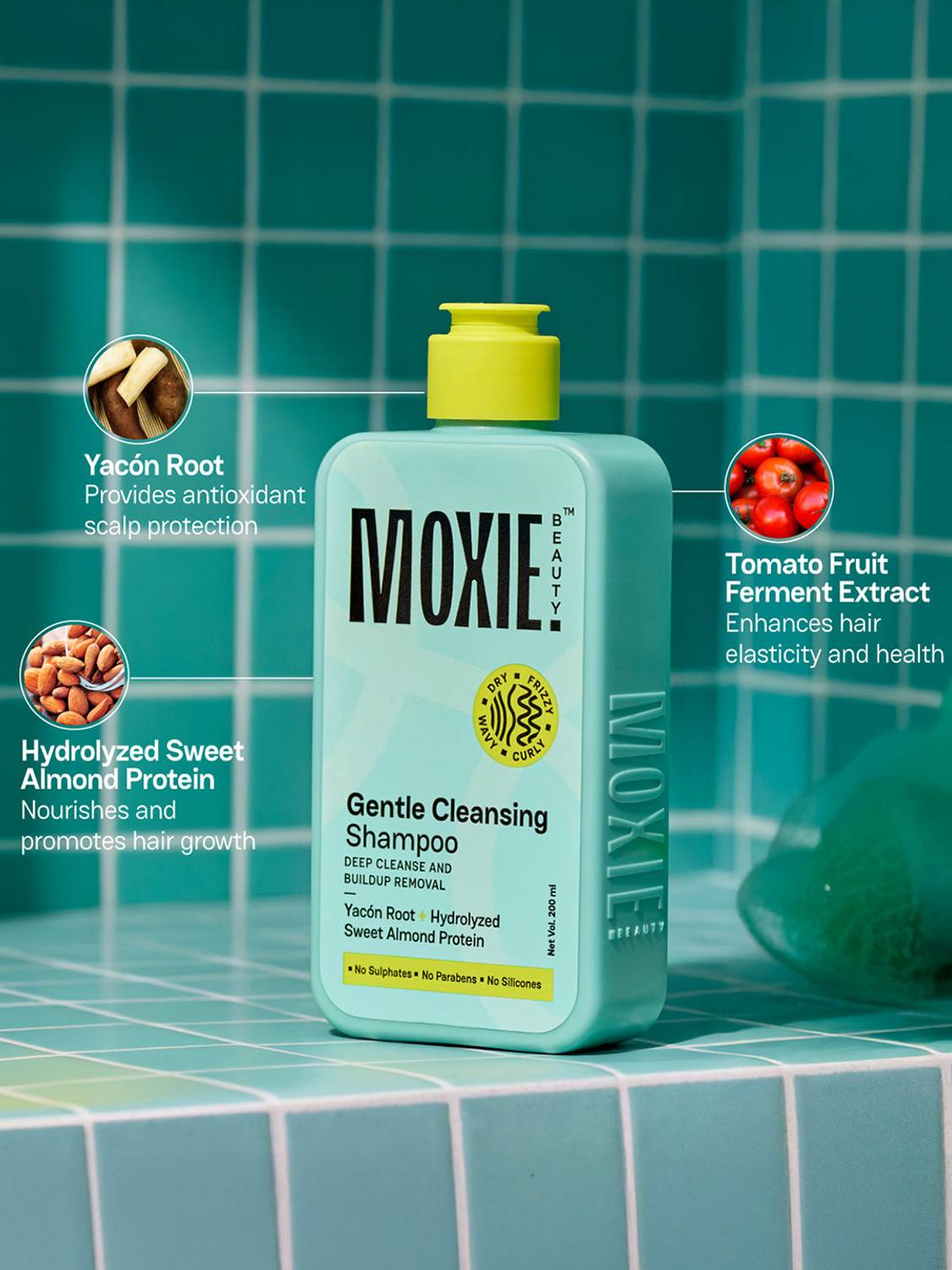 MOXIE BEAUTY Gentle Cleansing Shampoo 200 ml - Image 2