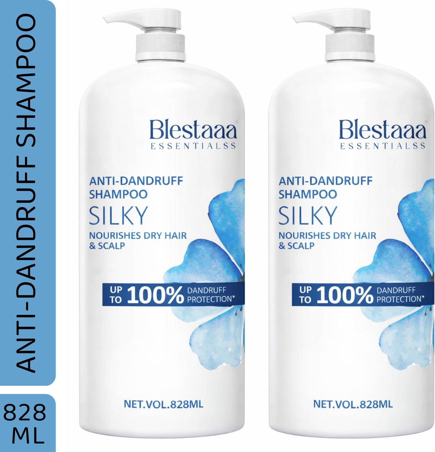 blestaaa essentialss Smooth & Silky Anti Dandruff Shampoo for Sof