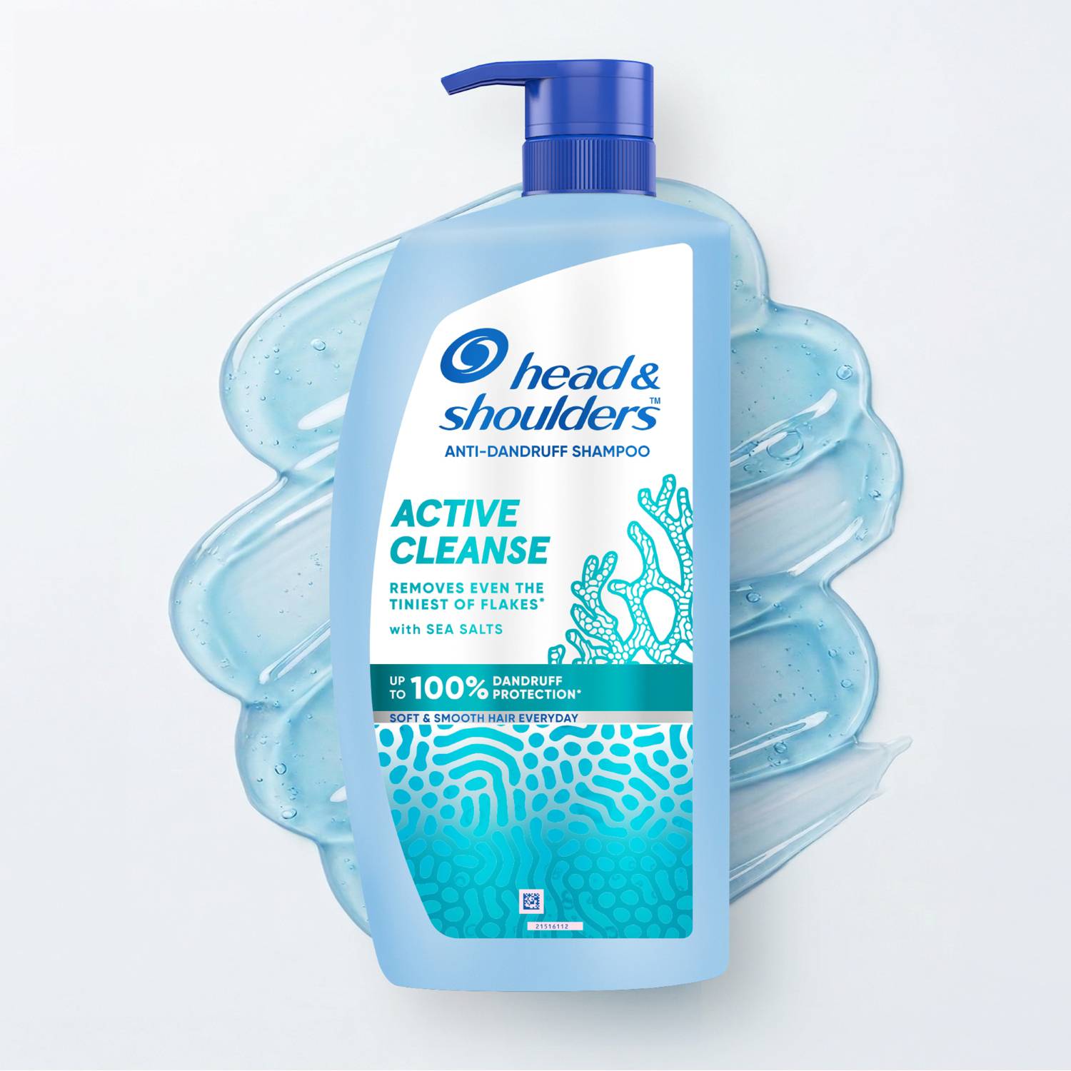 HEAD & SHOULDERS Anti Dandruff Shampoo 1L with Sea Salts - Image 1