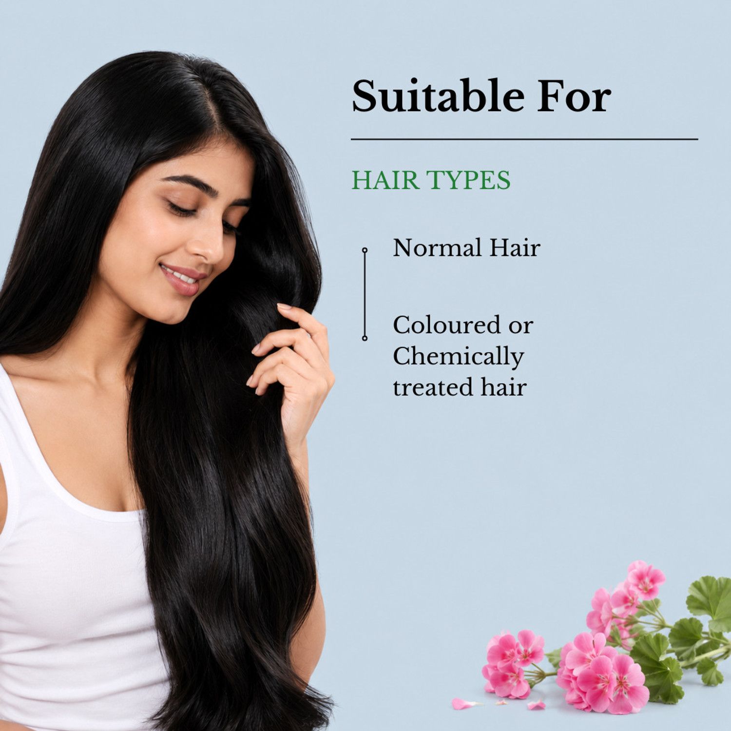 Image of VYOM INDIA Geranium Anti-Dandruff|2 in 1 Conditioner Shampoo|Purely Organic & Plant Based