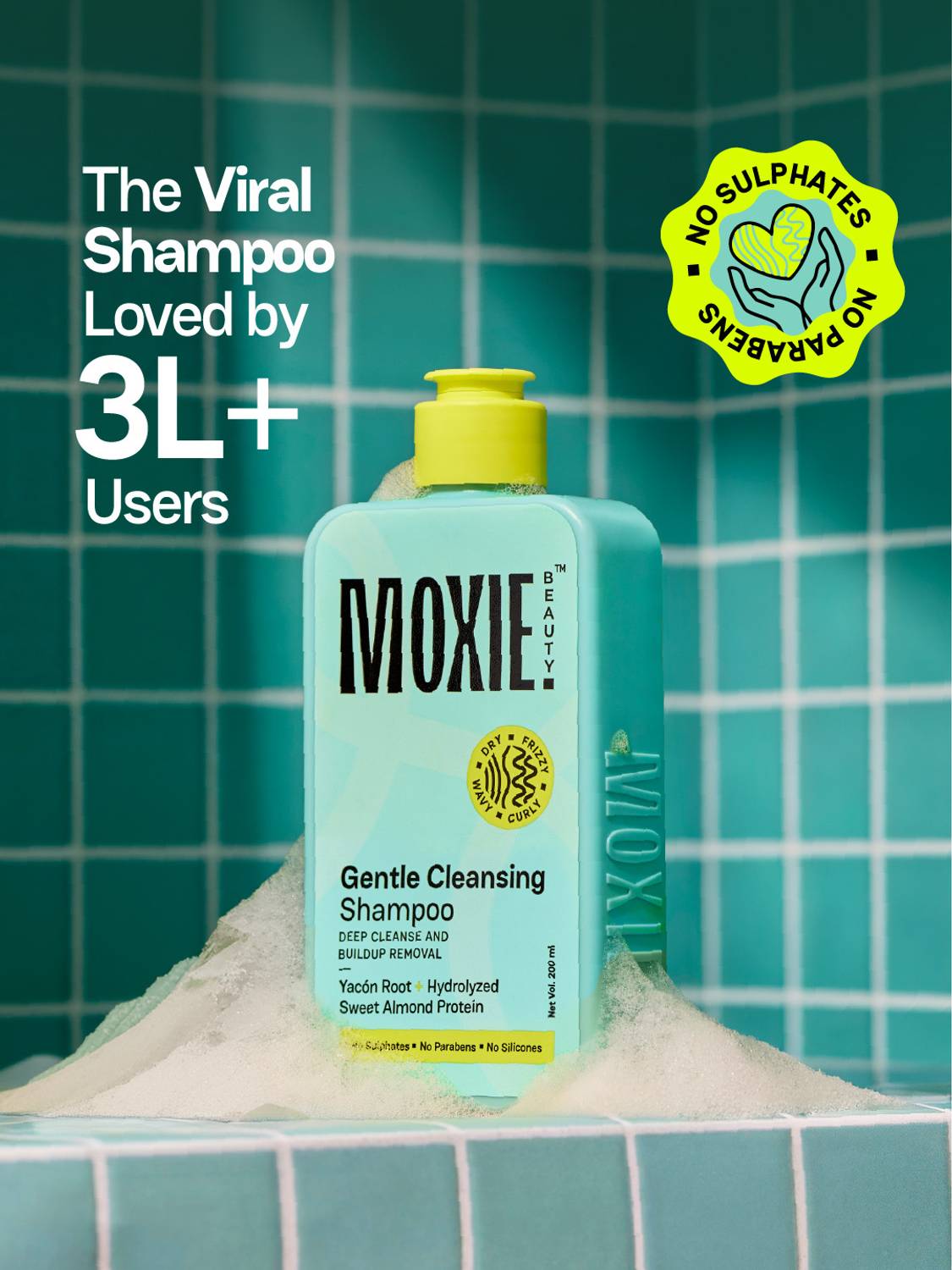 MOXIE BEAUTY Gentle Cleansing Shampoo