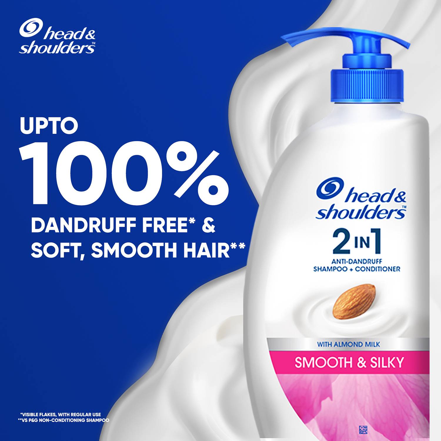 Head & Shoulders Smooth & Silky 2-in-1 Shampoo + Conditioner - Image 3