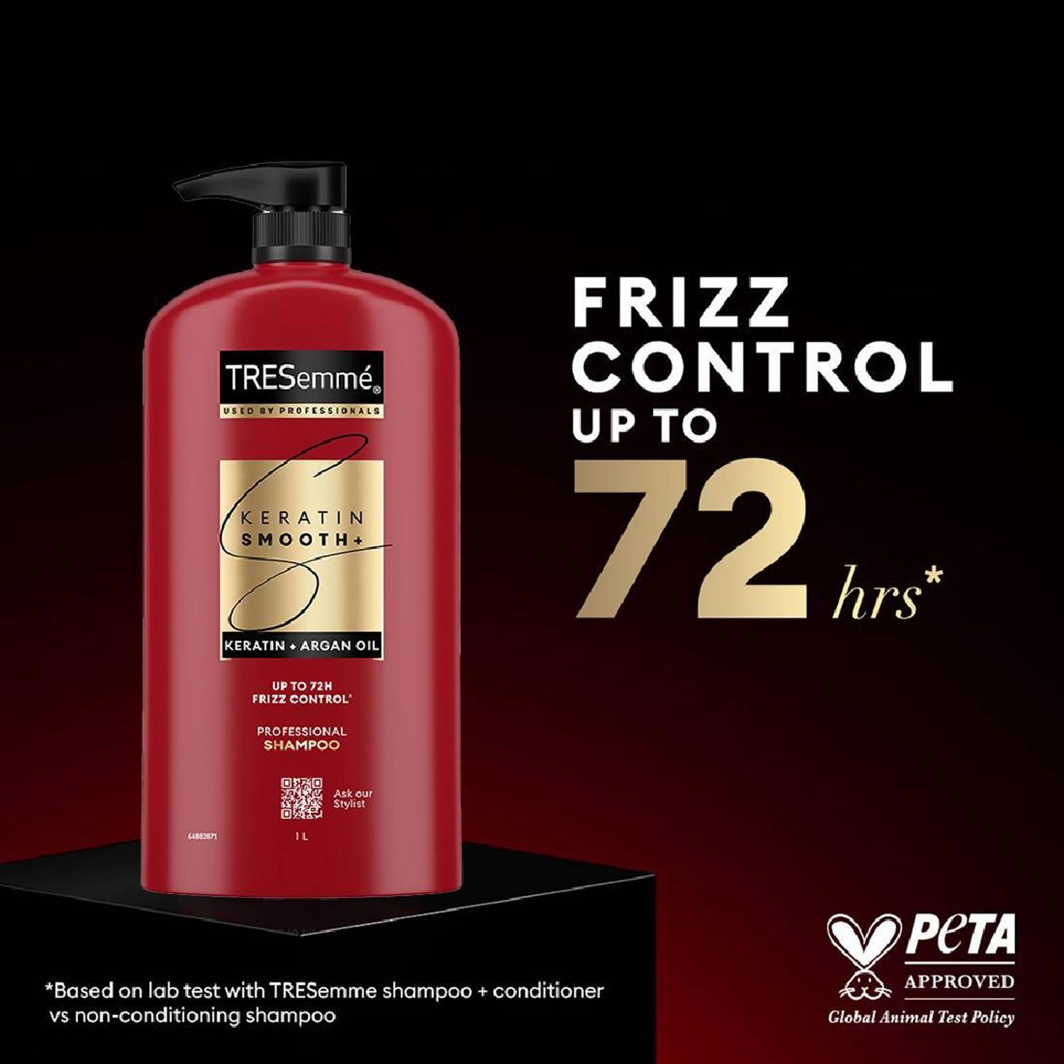 TRESemme Keratin Smooth+ Shampoo 1L - Image 2