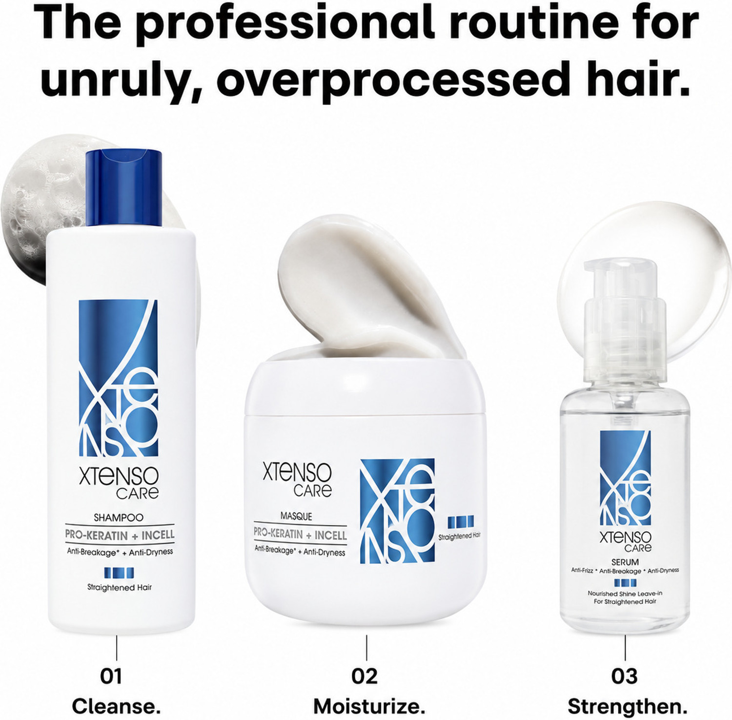 Image of LEEGOAL Xtenso Care Shampoo & Masque Combo 450ML