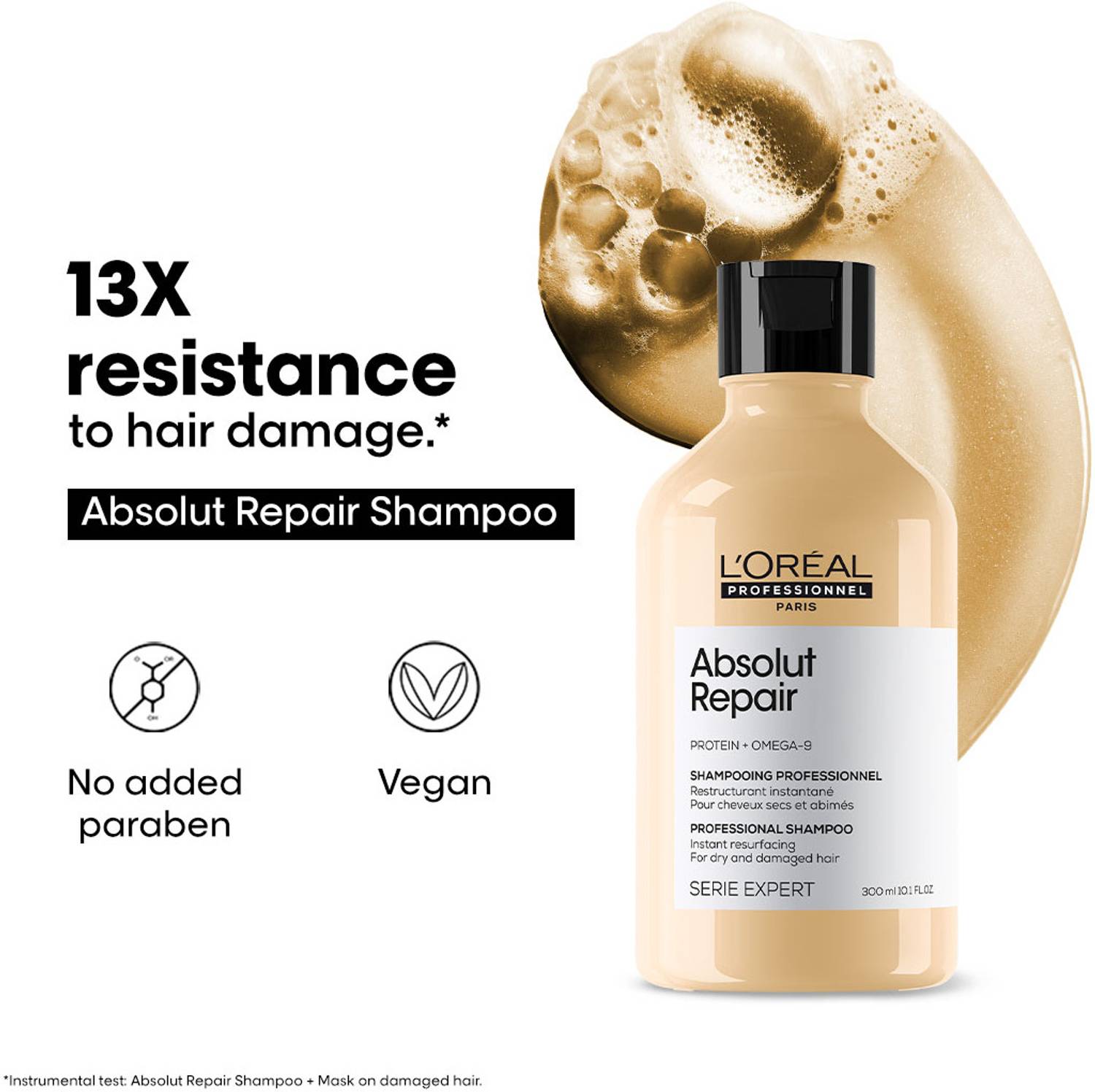 L'Oréal Professionnel Repair Shampoo for Dry & Damaged Hair 300ml