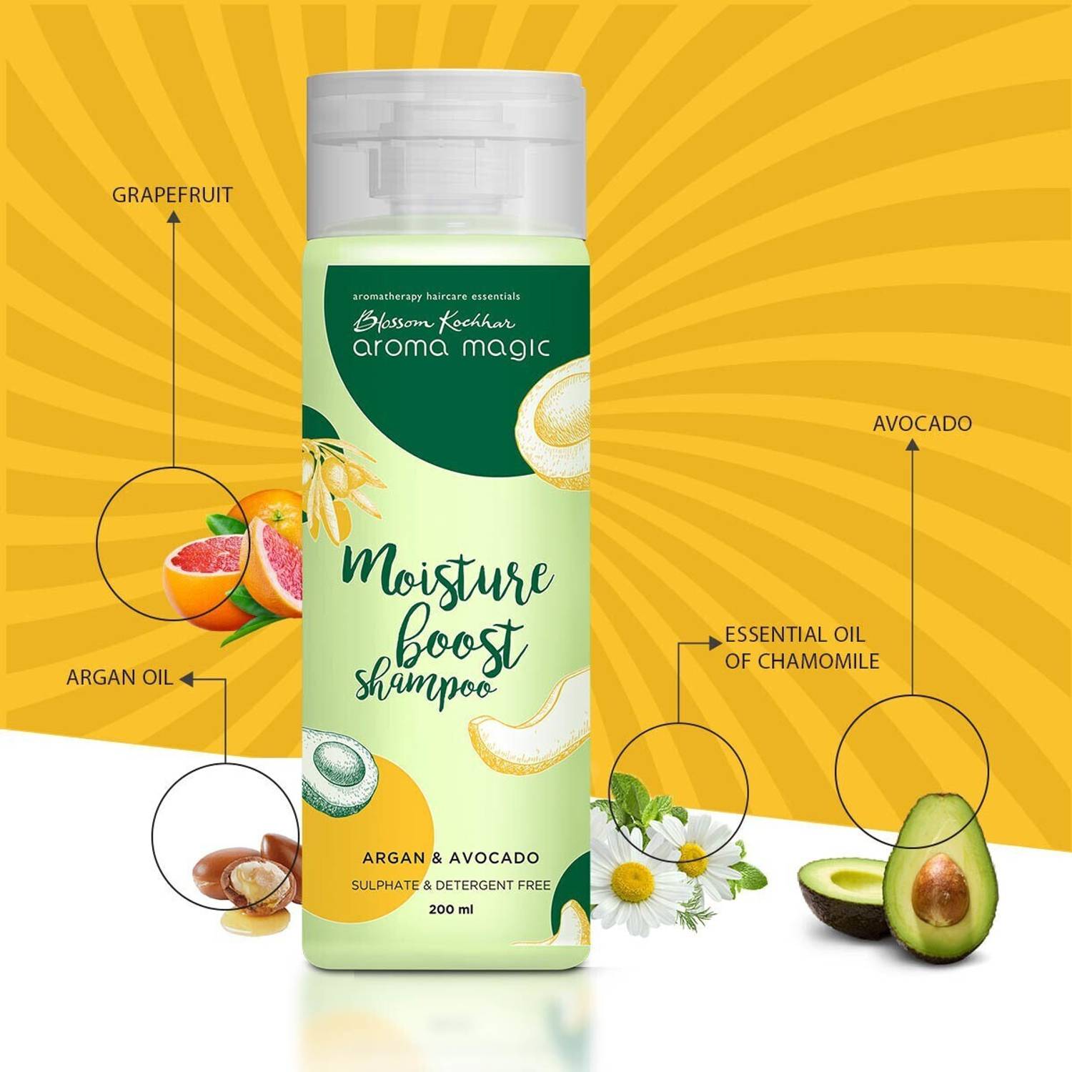 Aroma Magic Moisture Boost Shampoo 200ml - Image 3