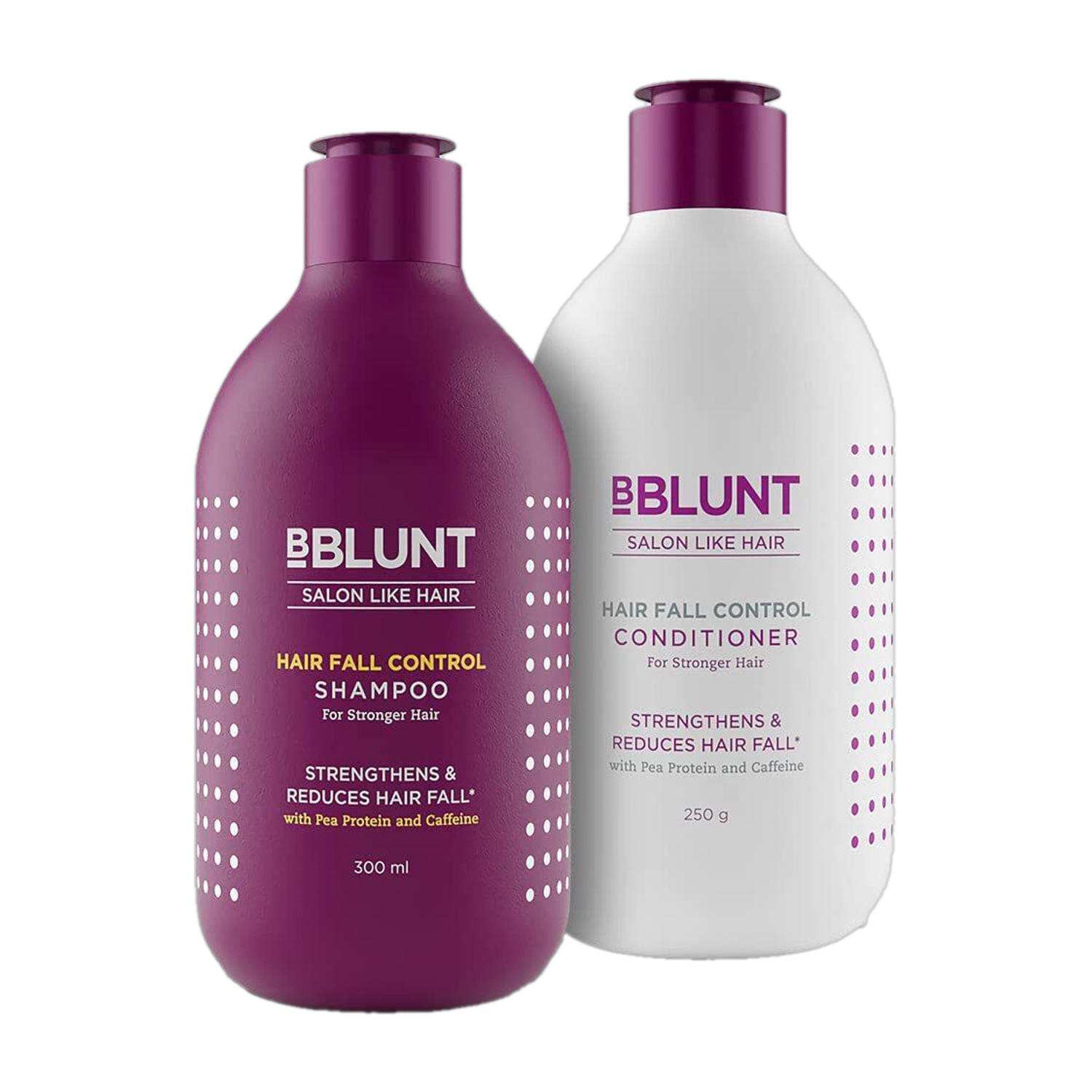 BBlunt Hair Fall Control Shampoo & Conditioner 300ml+250ml - Image 1