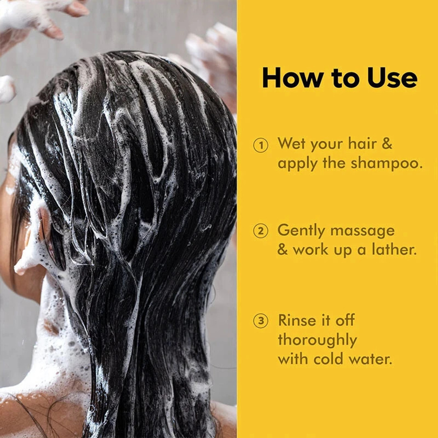 Image of Naturali Damage Repair Shampoo | Improves Damaged Hair In 4 Uses | Avocado & Moringa Oil