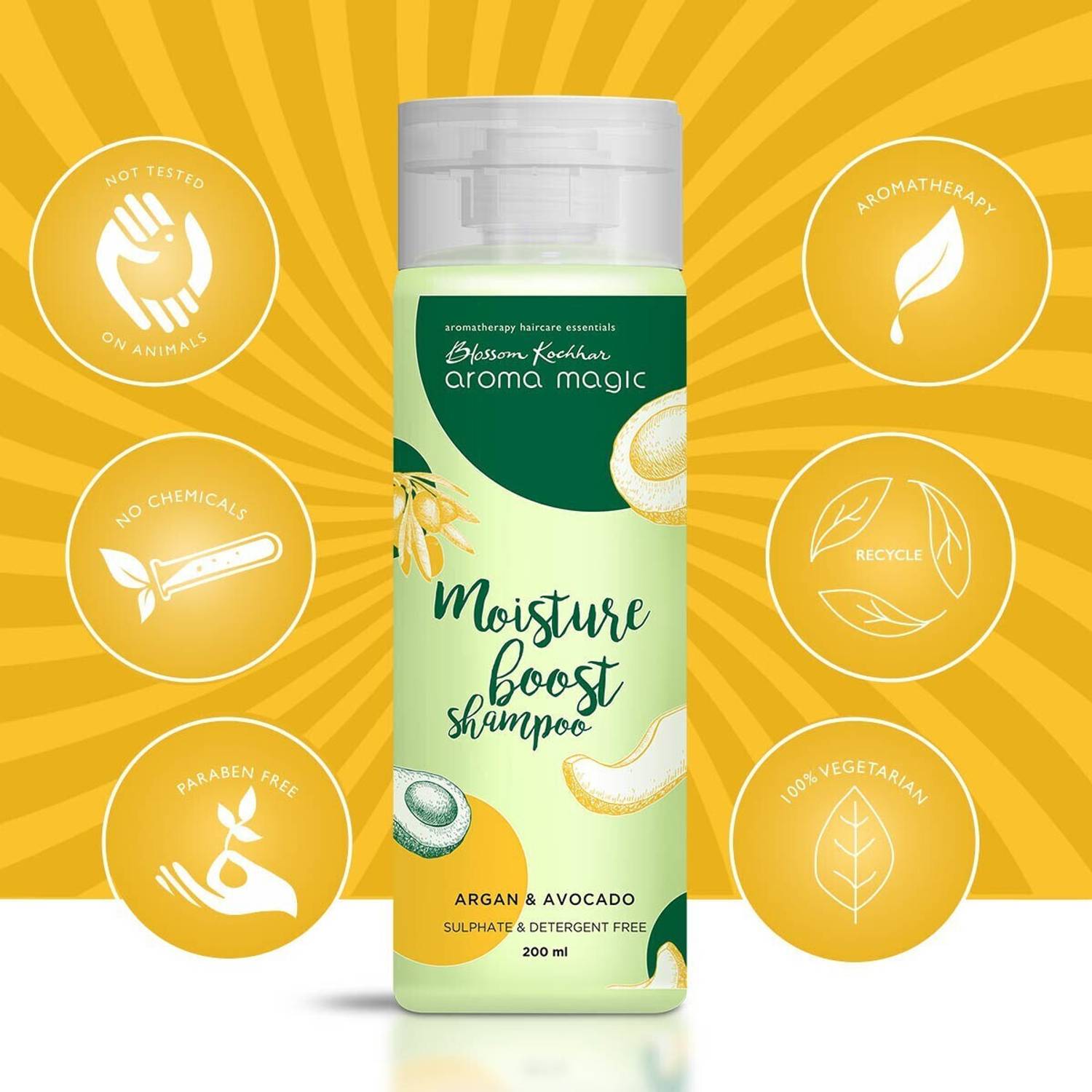 Aroma Magic Moisture Boost Shampoo 200ml - Image 5