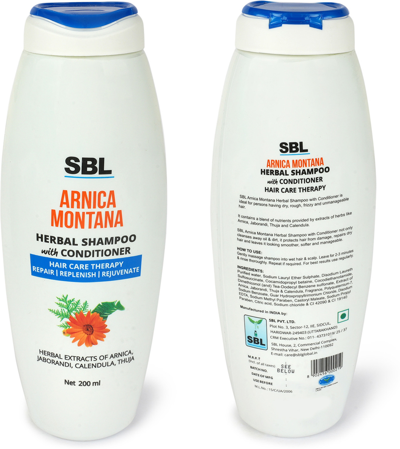 Image of SBL Arnica Montana Herbal Shampoo