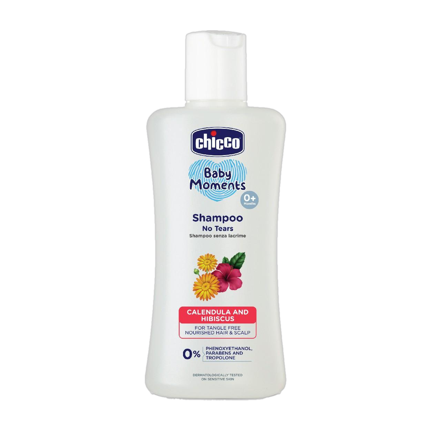 Chicco No-Tears Shampoo for Baby, Phenoxyethanol & Paraben Free, 0M+