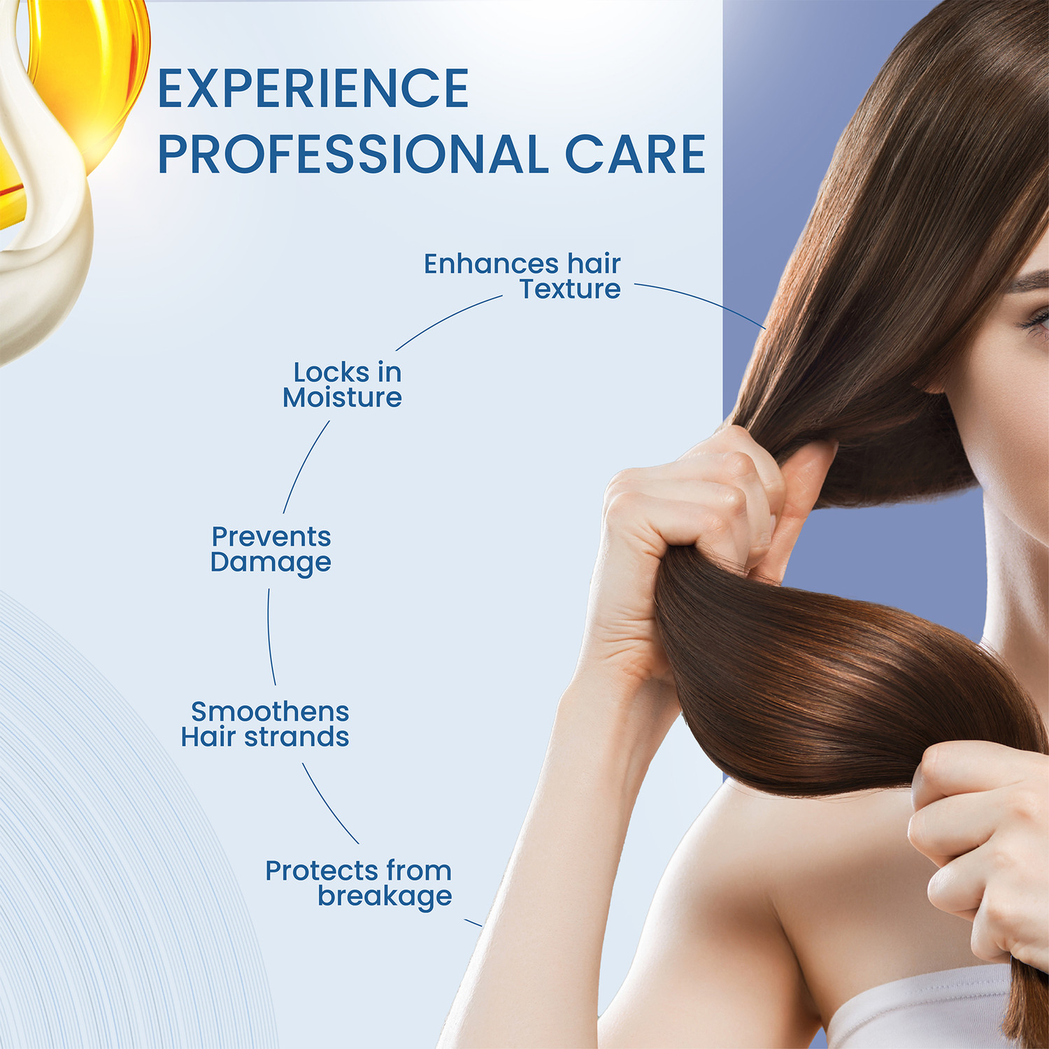 Image of Yuthika Professional Ultra Care Shampoo for Damaged Hair, Healthy Hair