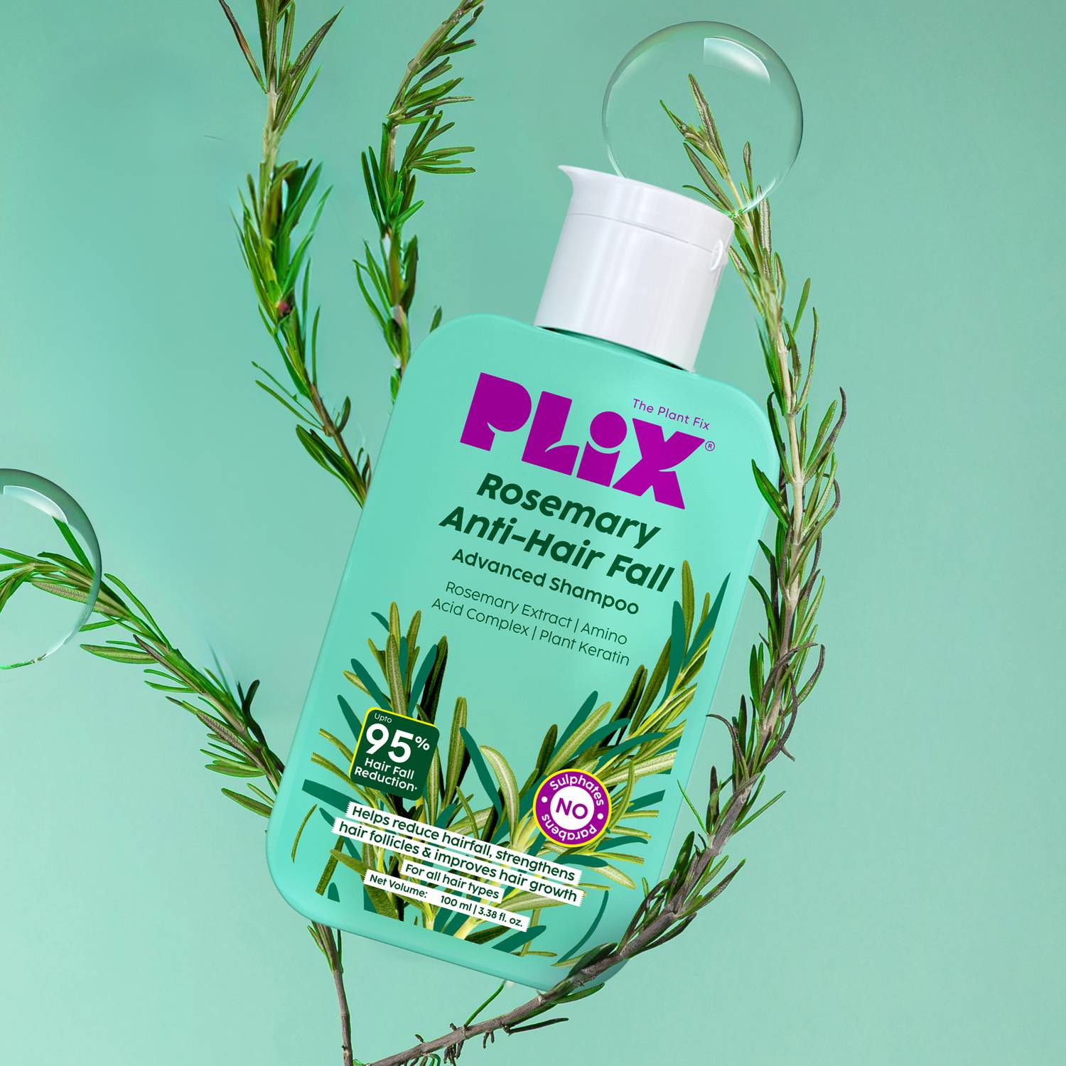 The Plant Fix Plix Rosemary Anti Hair Fall Shampoo