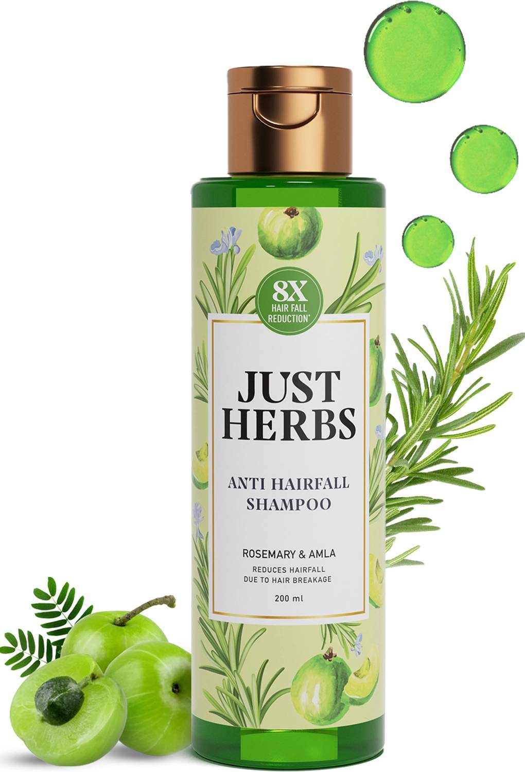 Just Herbs Anti Hair Fall Shampoo 200ml