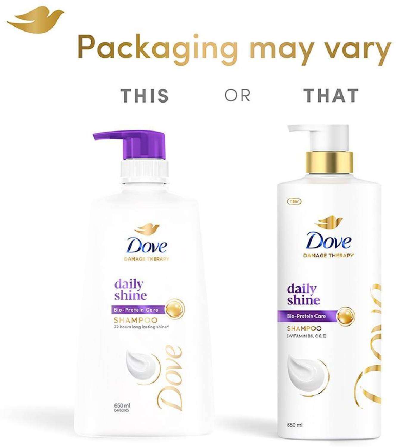 DOVE Daily Shine Shampoo 650 ml - Image 3