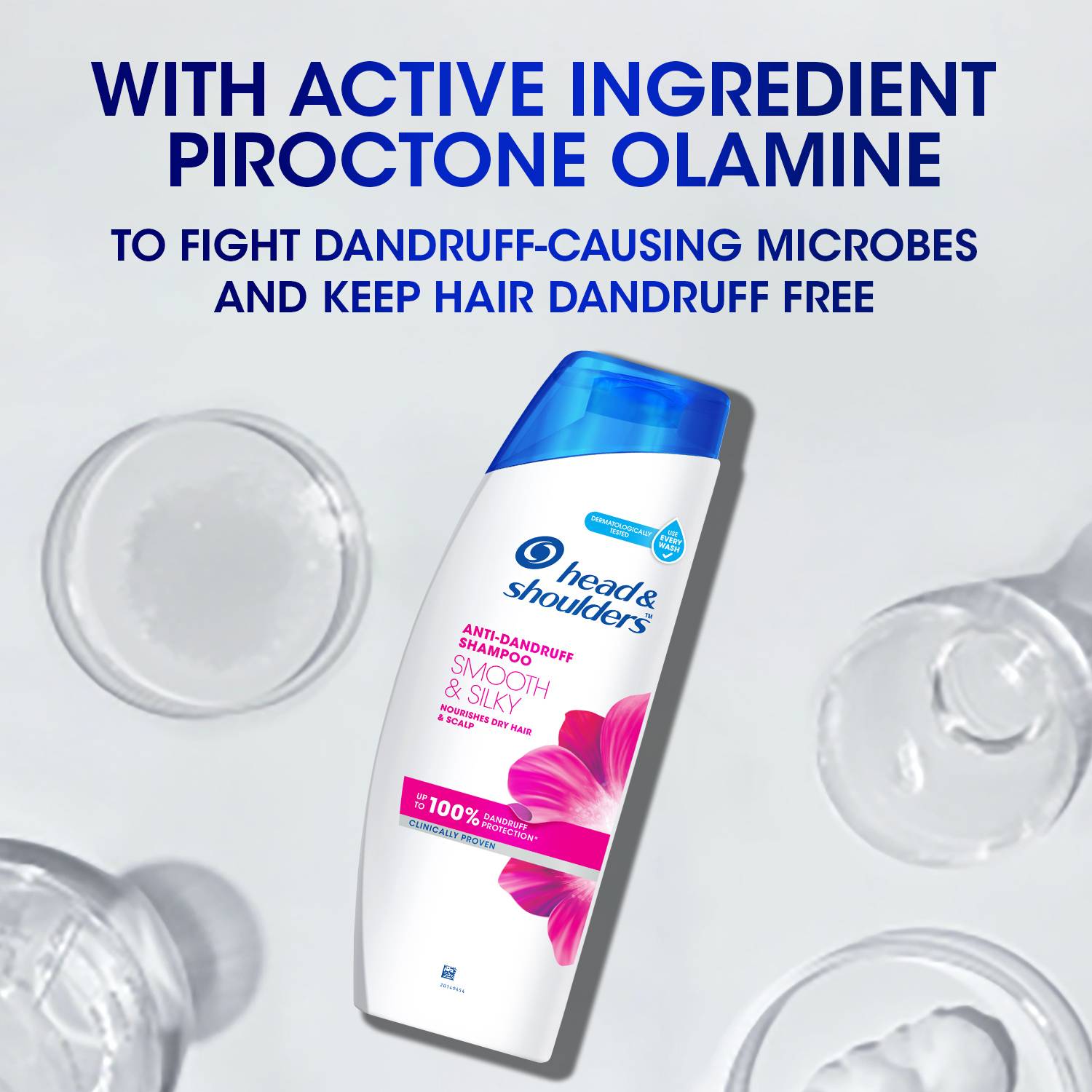 HEAD & SHOULDERS Smooth and Silky Anti-Dandruff Shampoo - Image 4