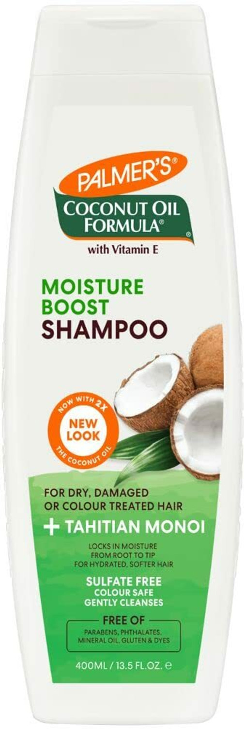 Image of PALMER'S Coconut Oil Formula Moisture Boost Shampoo For Dry Damaged Treated Hair,