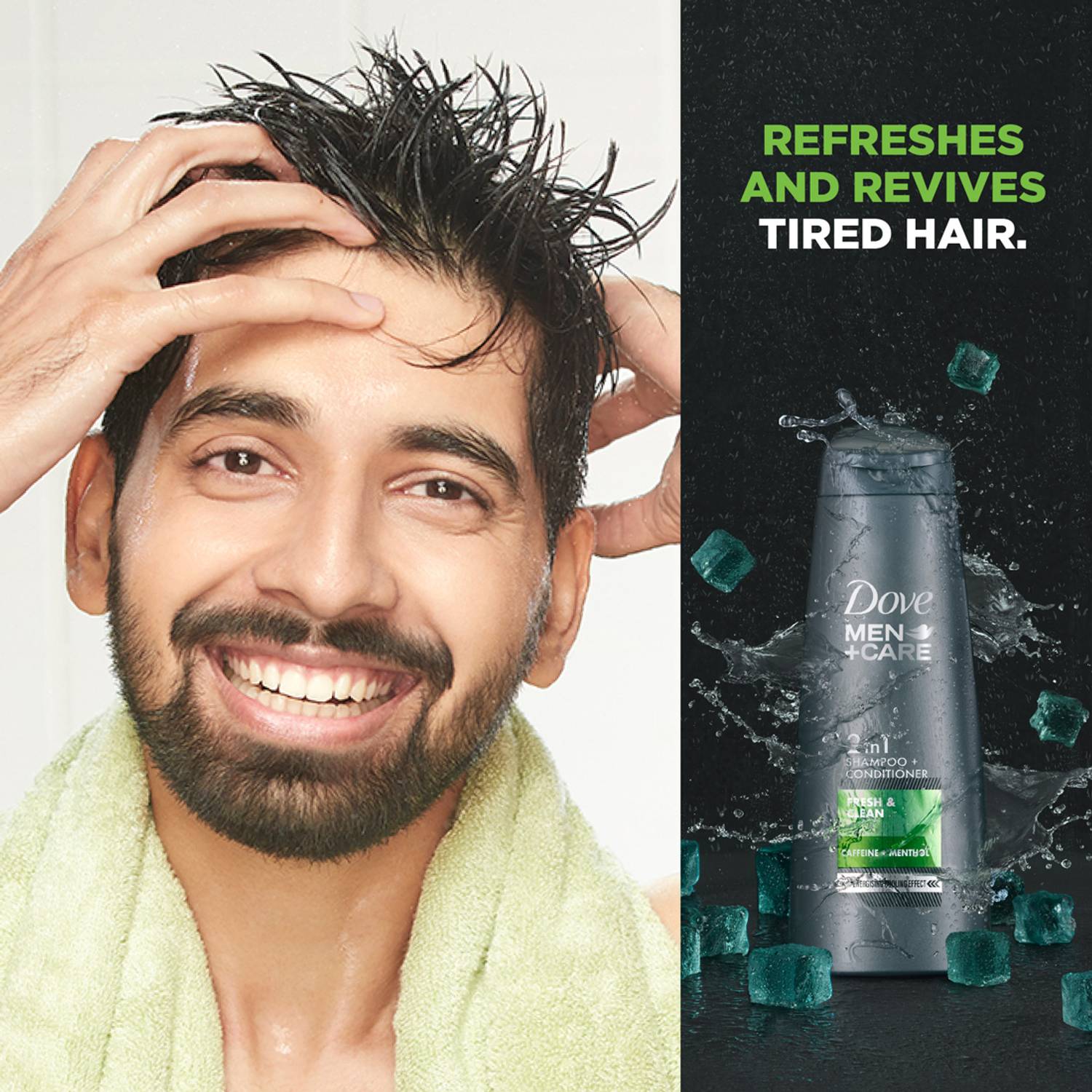 DOVE Men+Care 2in1 Shampoo+Conditioner 180ml - Image 5