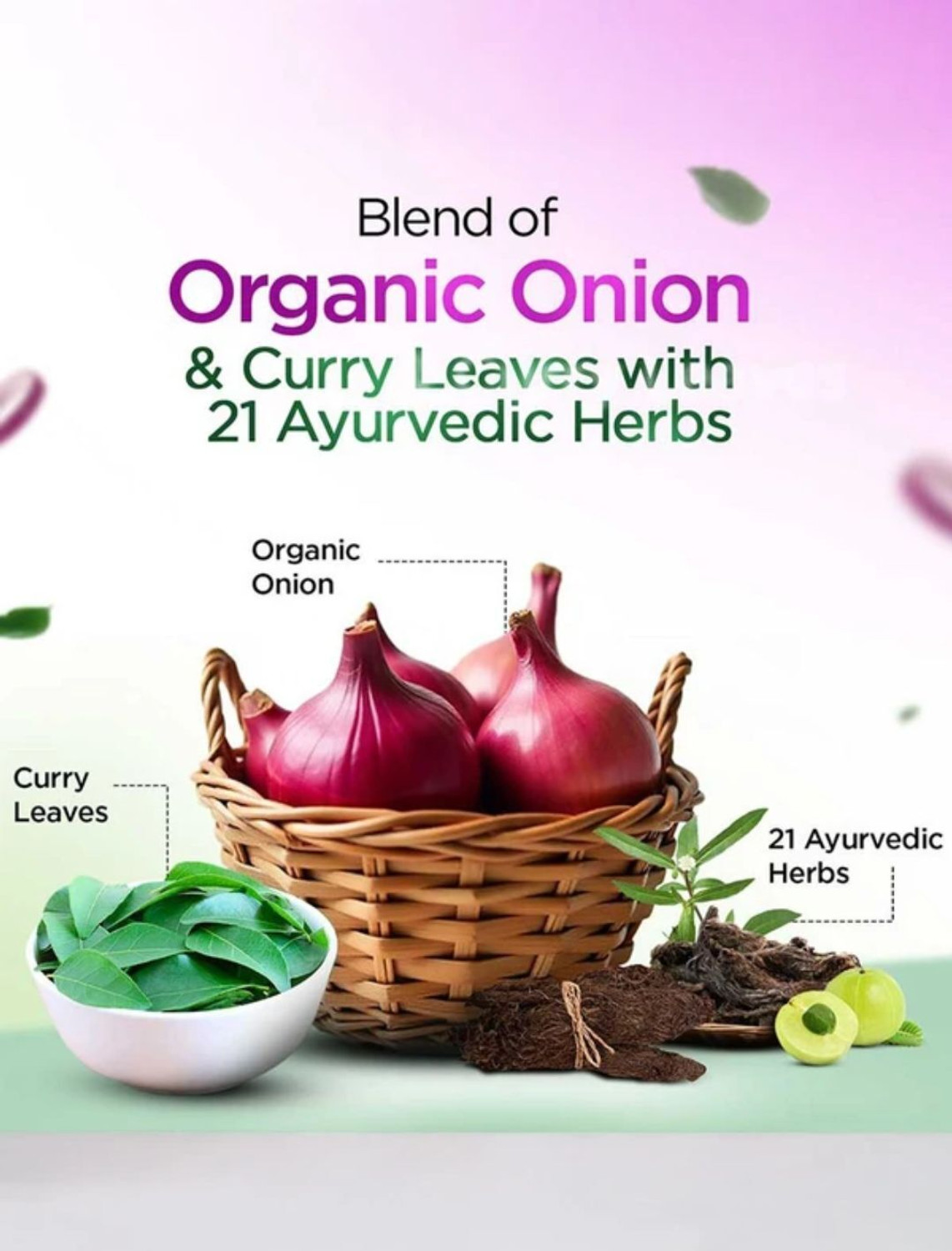 Image of Kesh King onion anti hair fall shampo 1ltr pack of 1