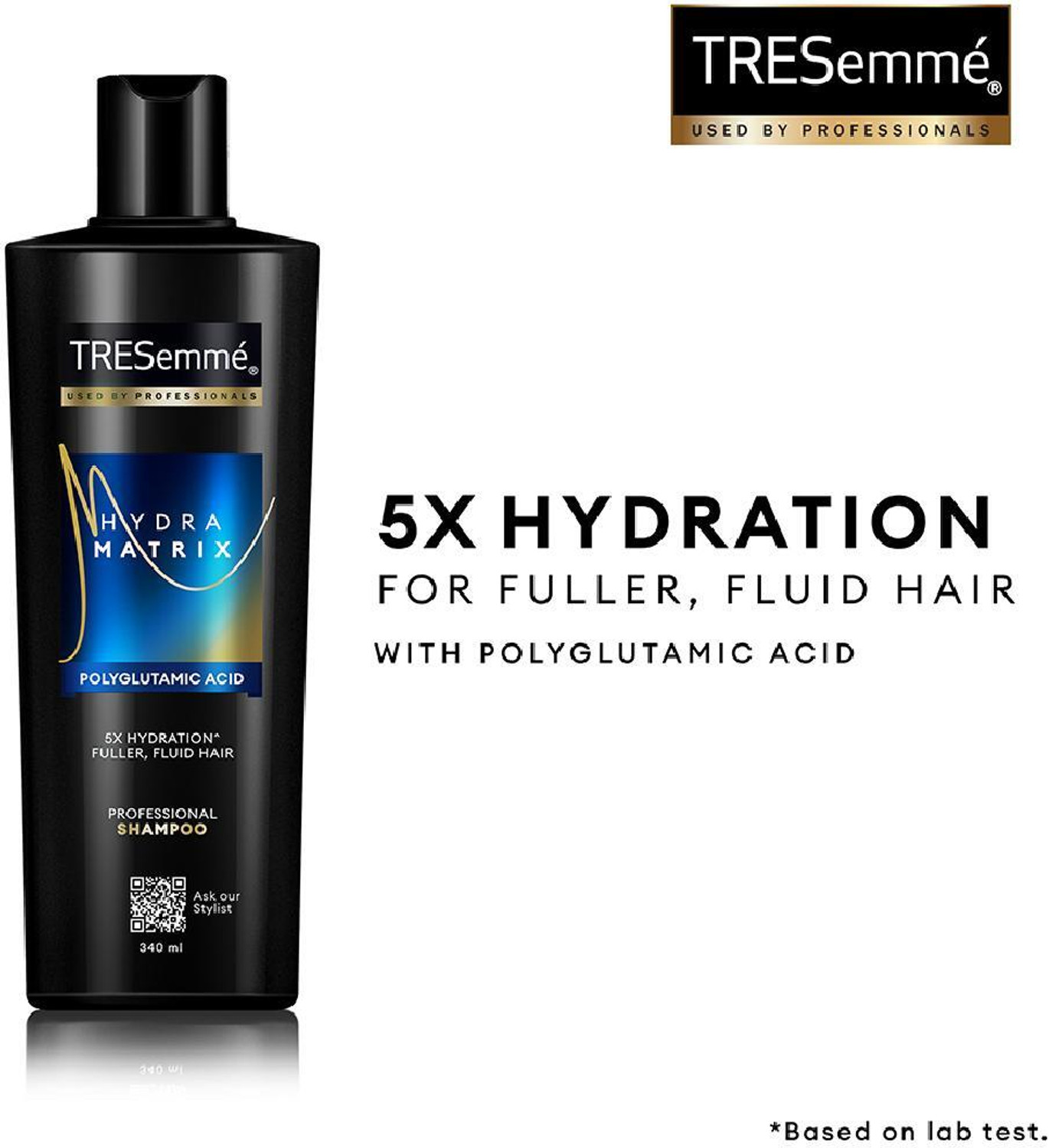 Image of TRESemme Hydra Matrix Shampoo | Polyglutamic Acid for 100H of Hydrated, Paraben Free