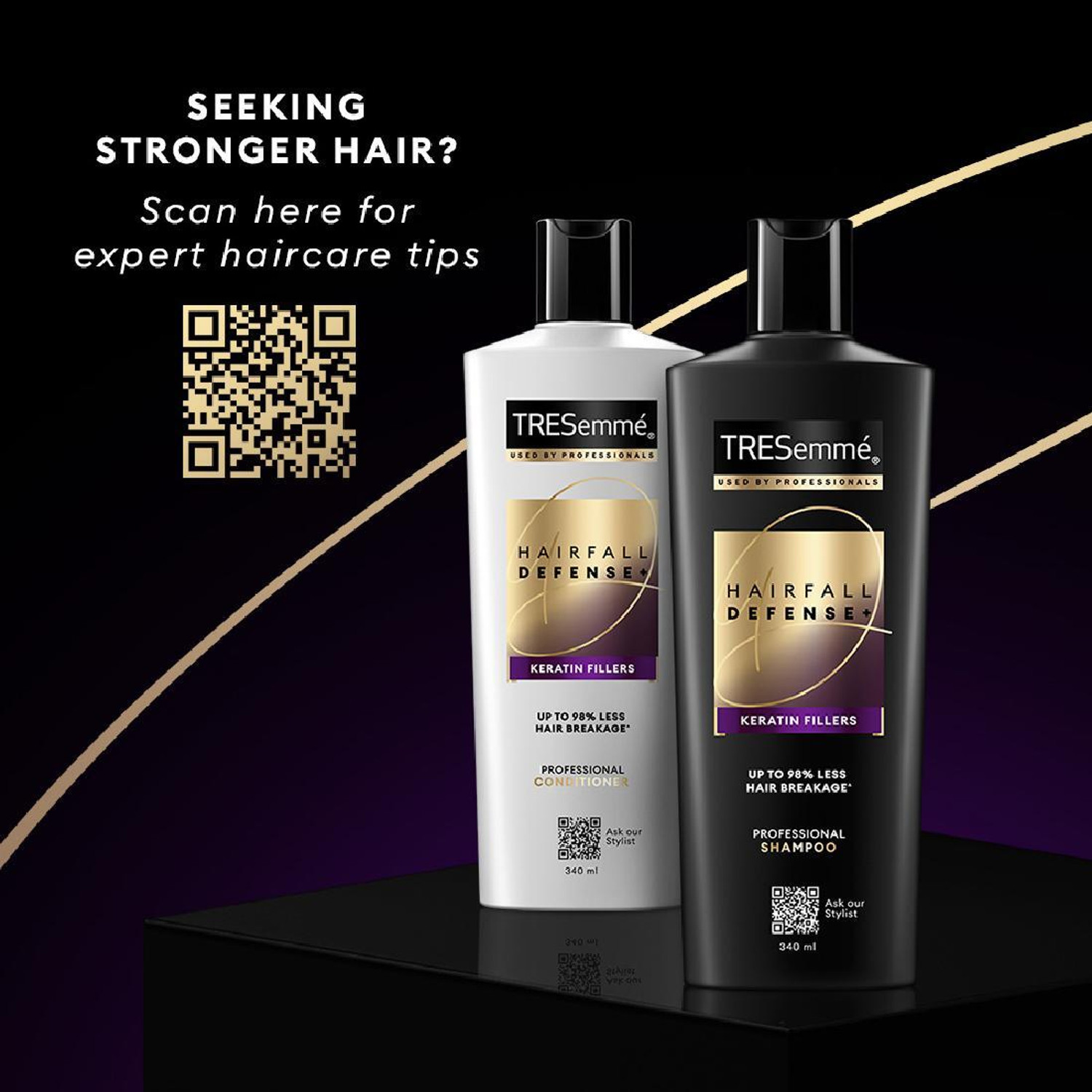 Image of TRESemme Hairfall Defense+ Shampoo