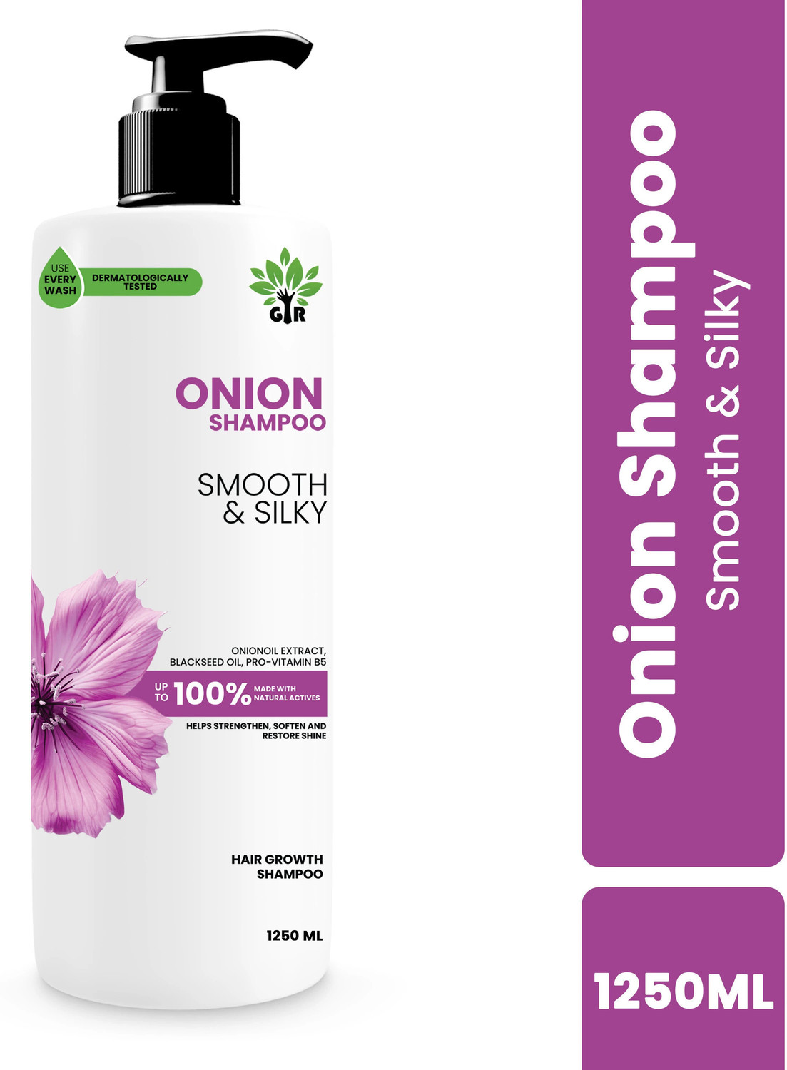Image of GIR Onion Shampoo 1250ml - Strengthen & Revitalize with Onion Goodness