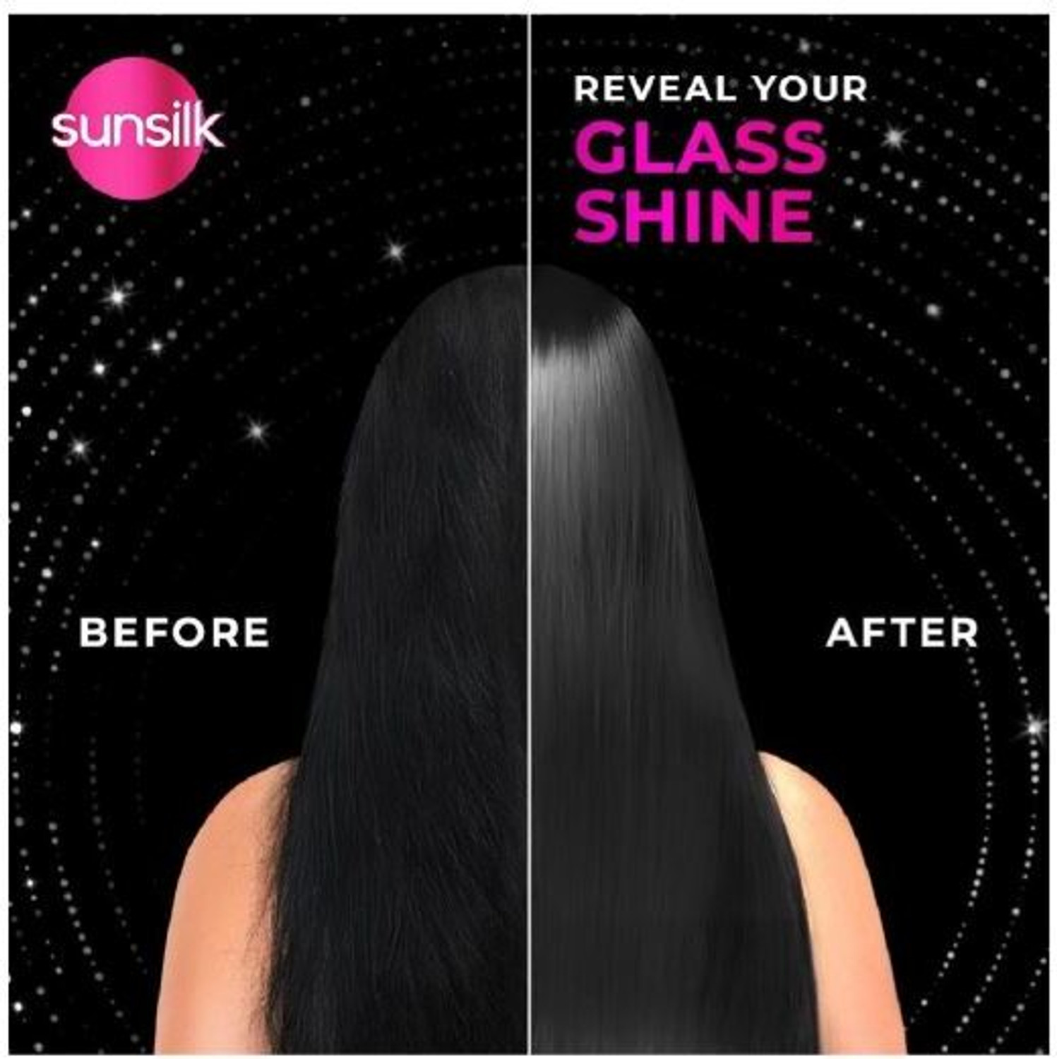 Image of SUNSILK Radiant Glass Shine With Black Shine