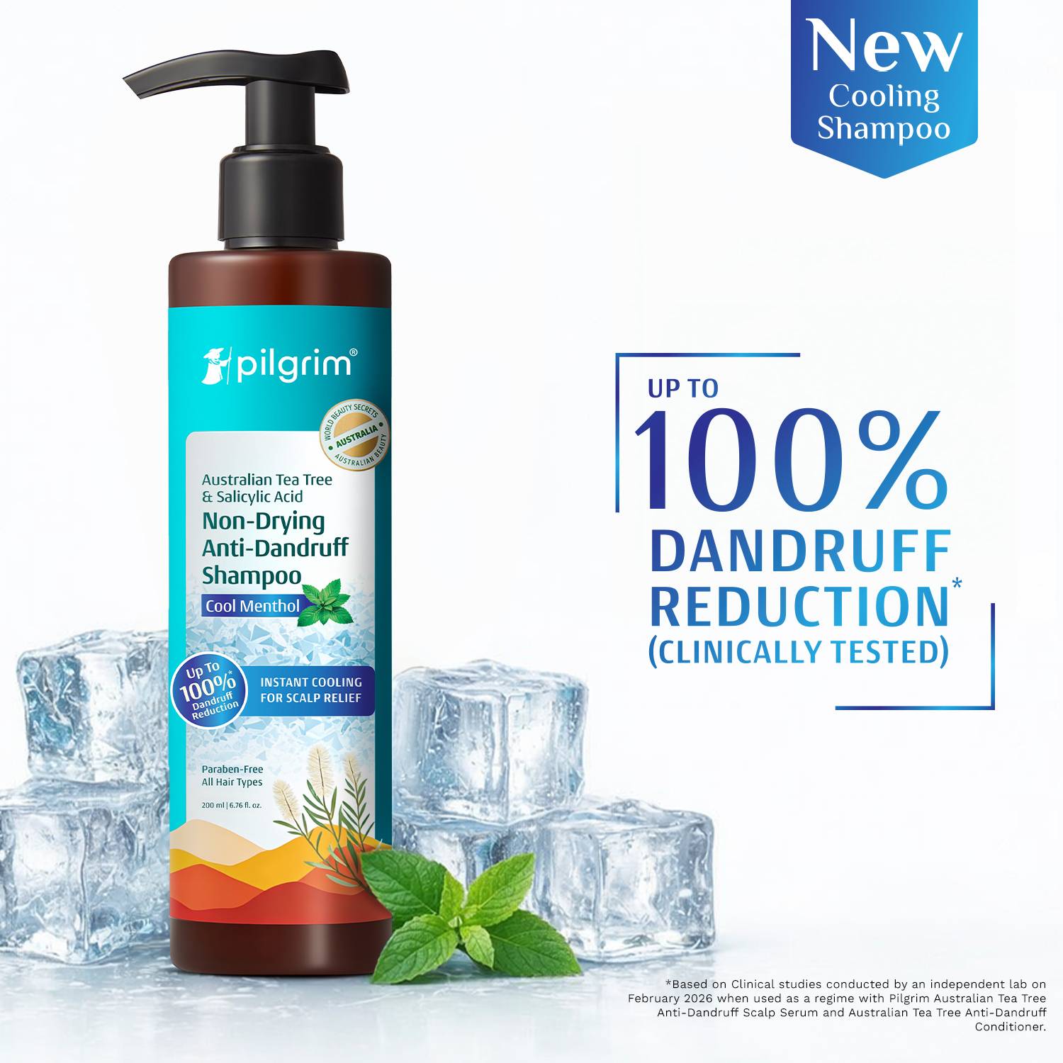 Pilgrim Australian Tea Tree Anti-Dandruff Shampoo 200 ml