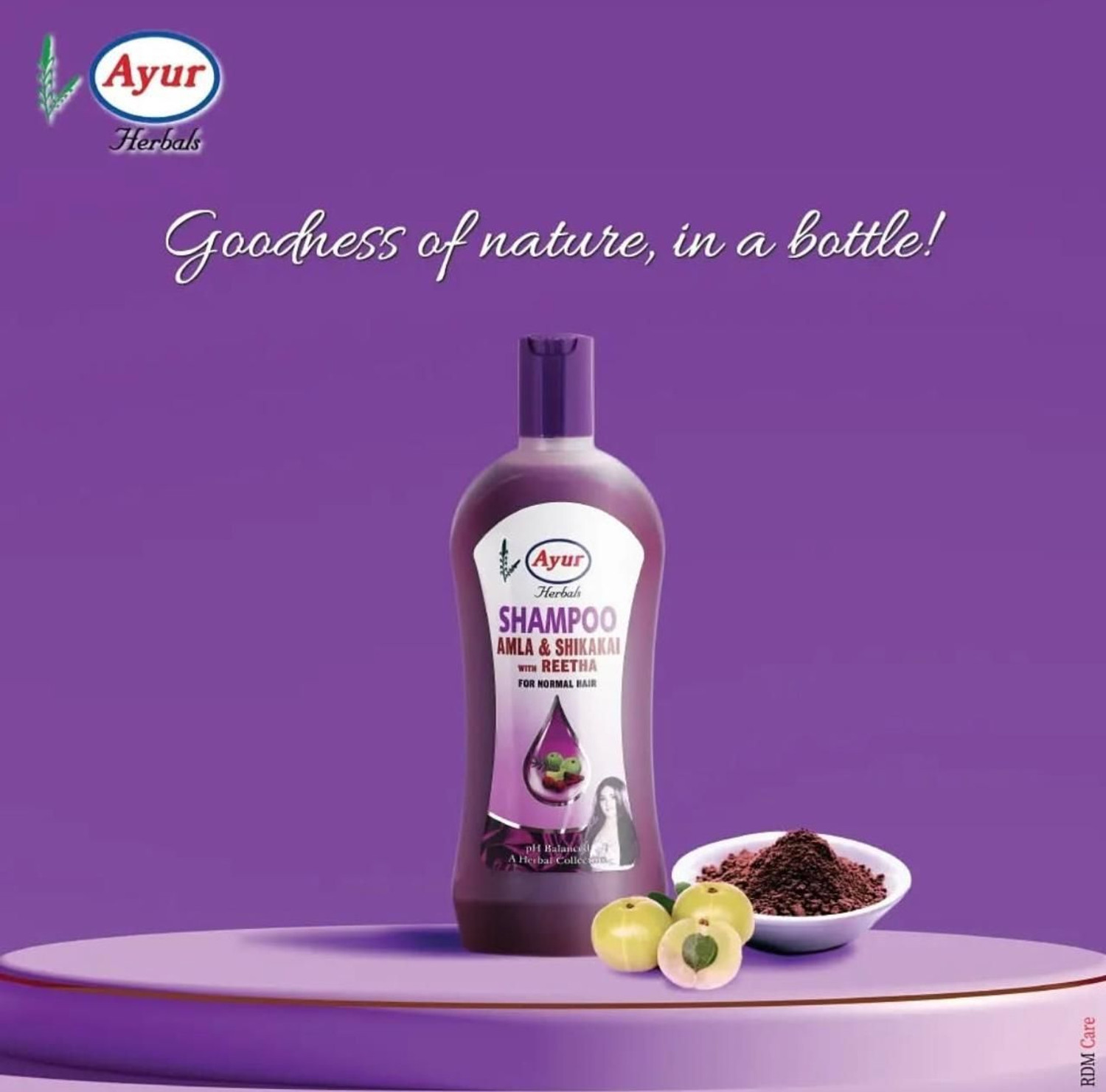 Image of AYUR HERBALS Herbal Extra Conditioner Shampoo Amla & Shikaka